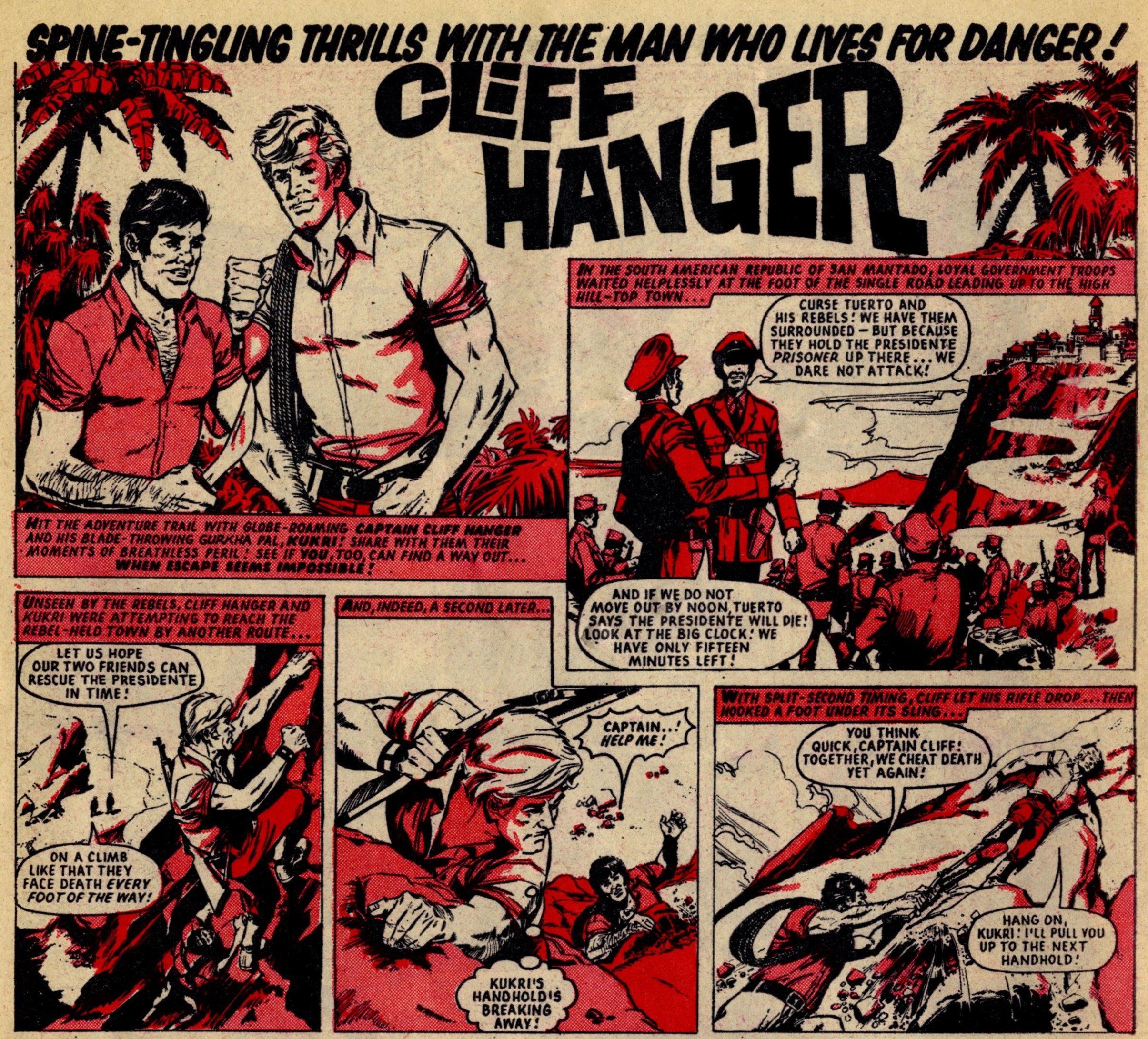 Cliff Hanger: creators unknown