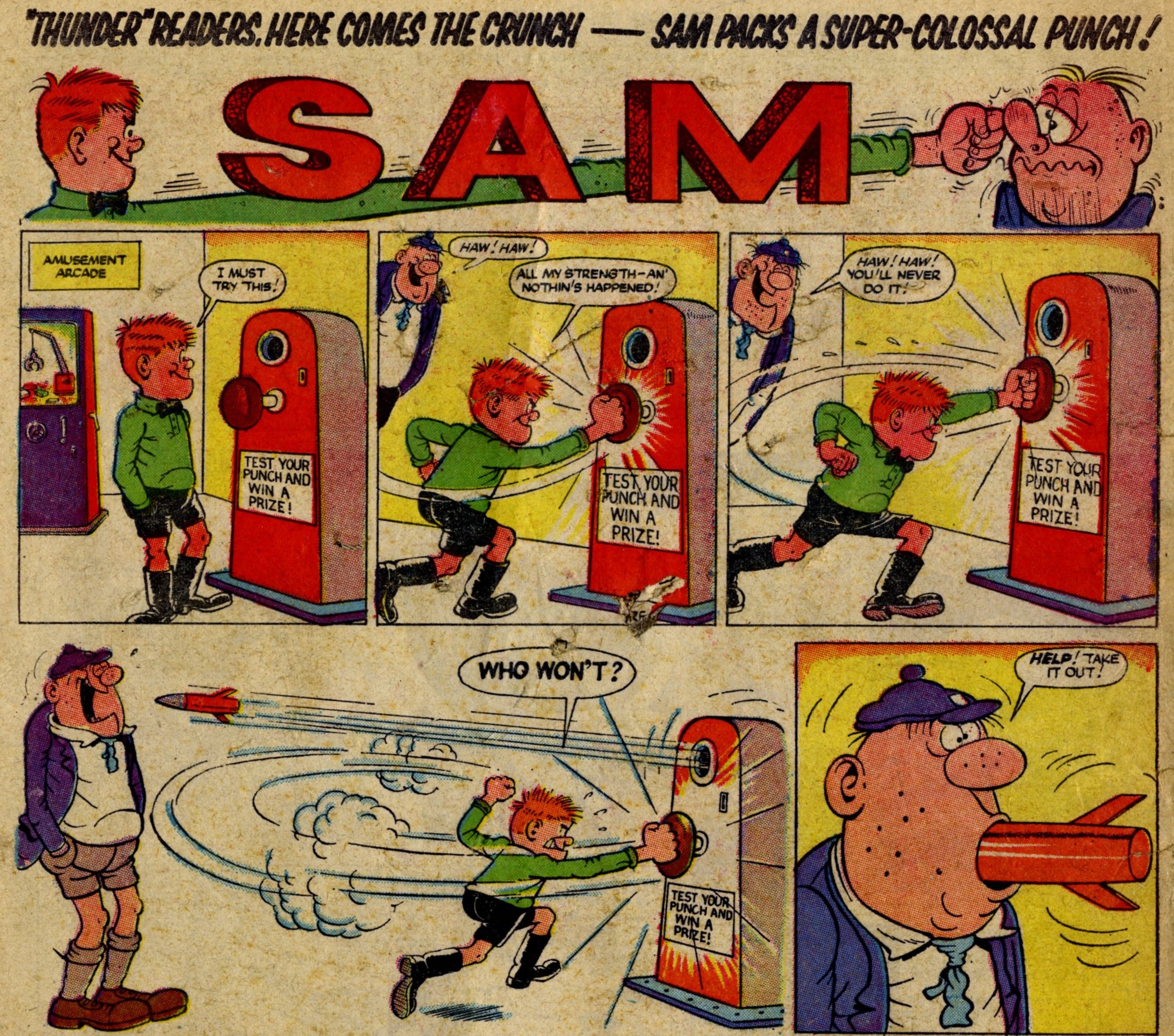 Sam: Leo Baxendale (artist)