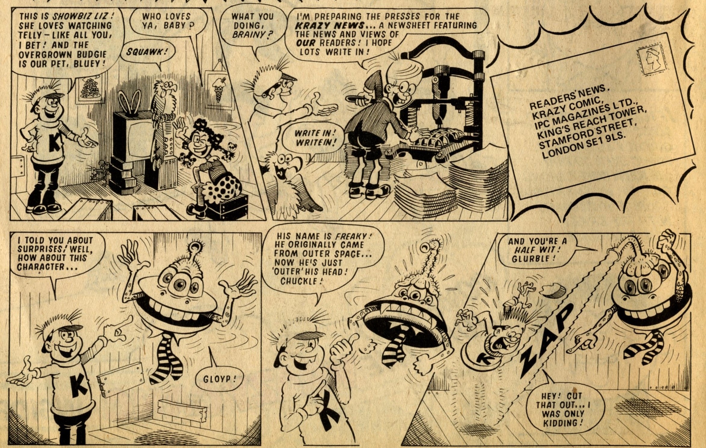 The Krazy Gang: Ian Knox (artist)