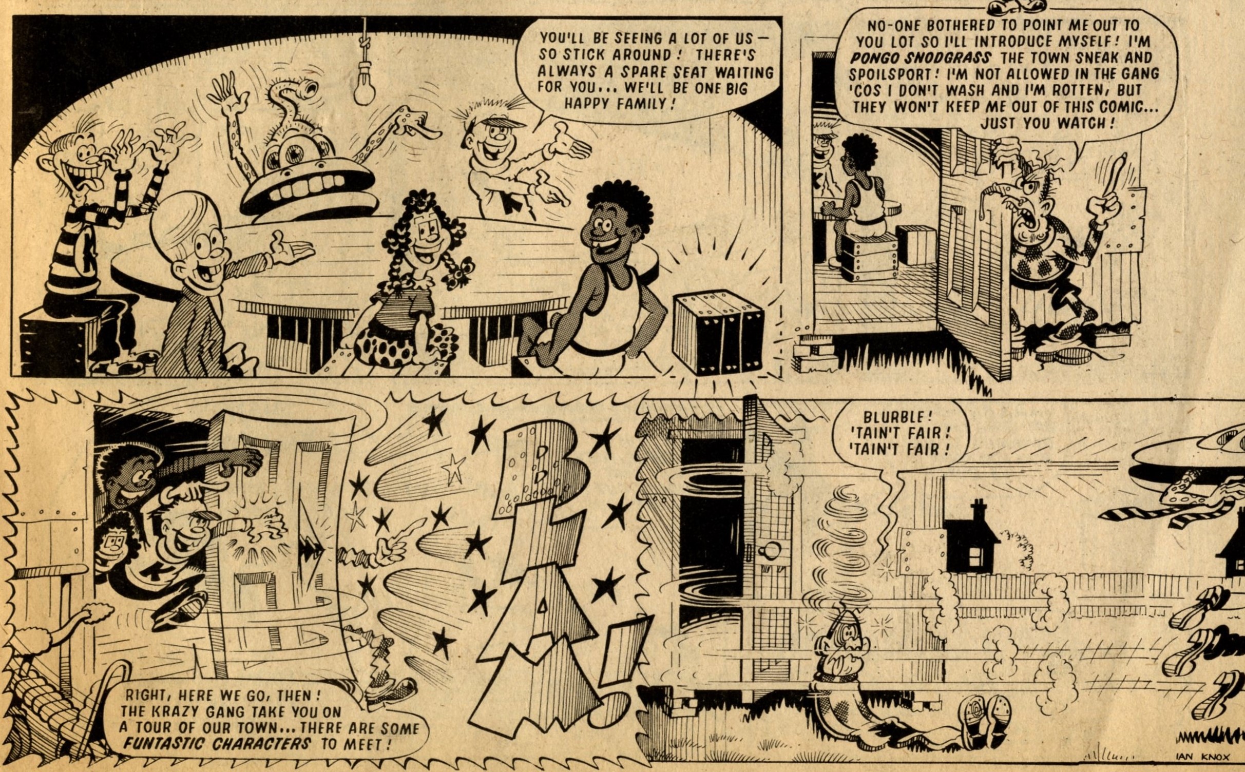 The Krazy Gang: Ian Knox (artist)