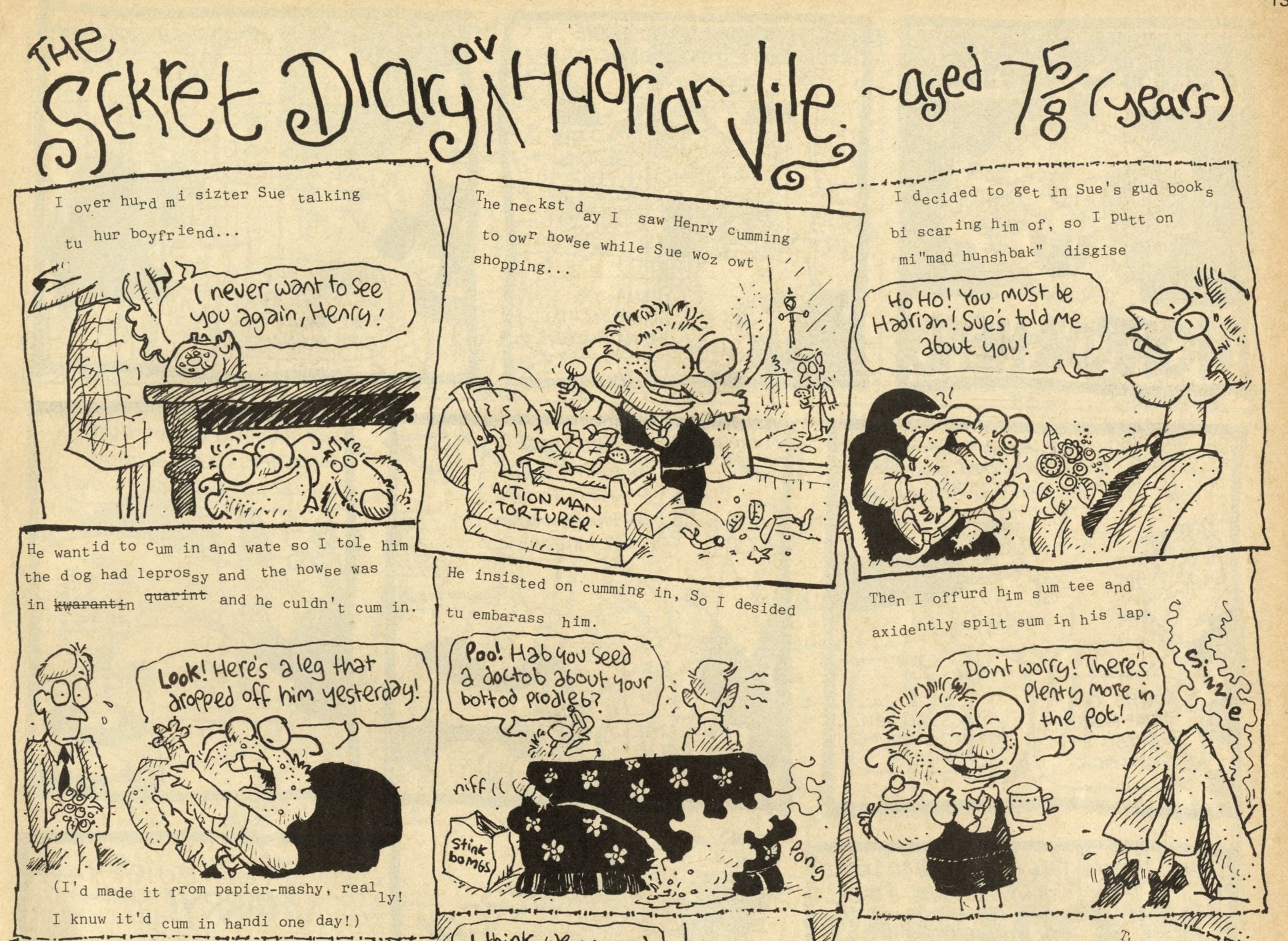 The Sekret Diary ov Hadrian Vile: Mark Rodgers (writer), Ian Jackson (artist)