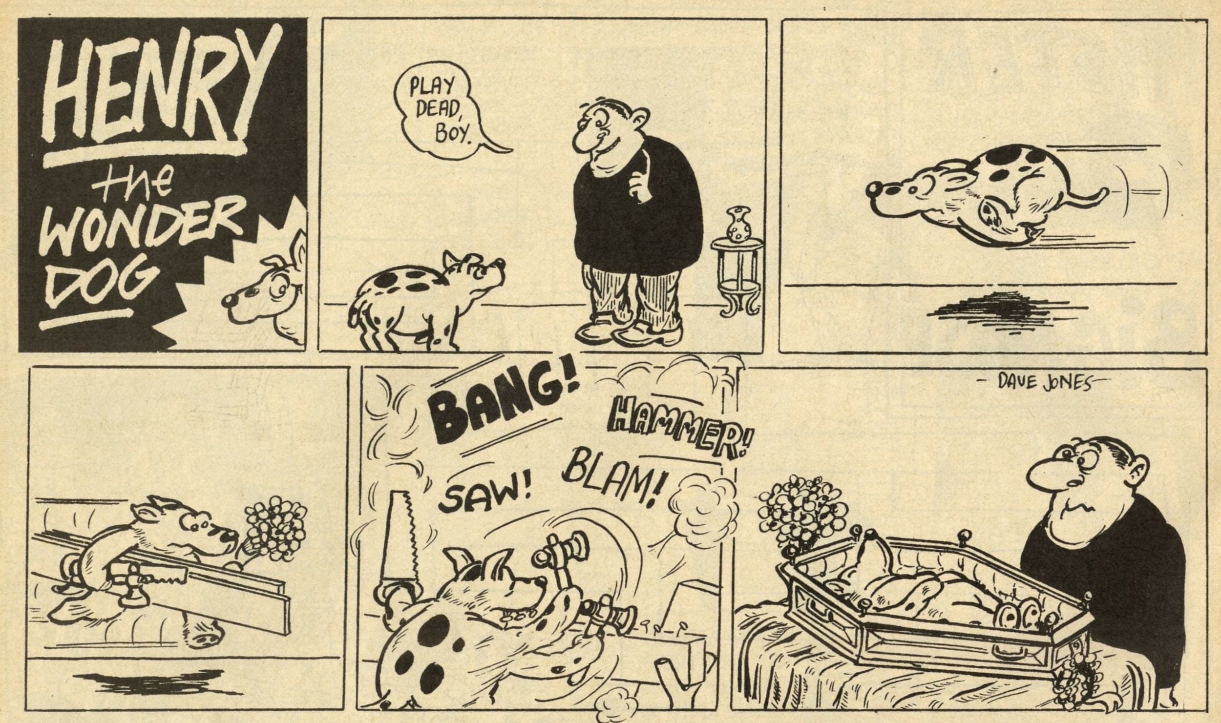 Henry the Wonder Dog: Dave Jones (artist)