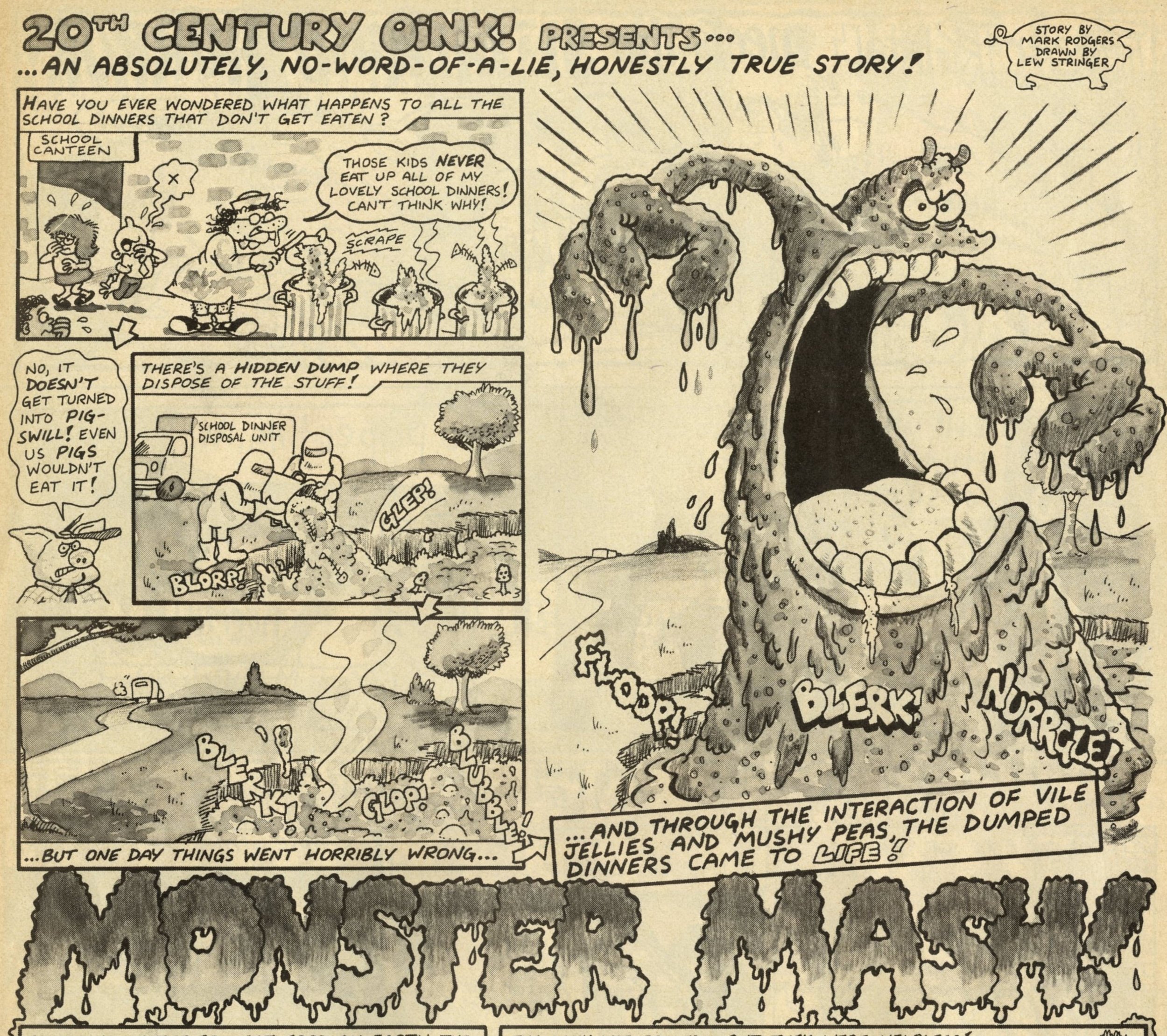 Monster Mash!: Mark Rodgers (writer), Lew Stringer (artist)