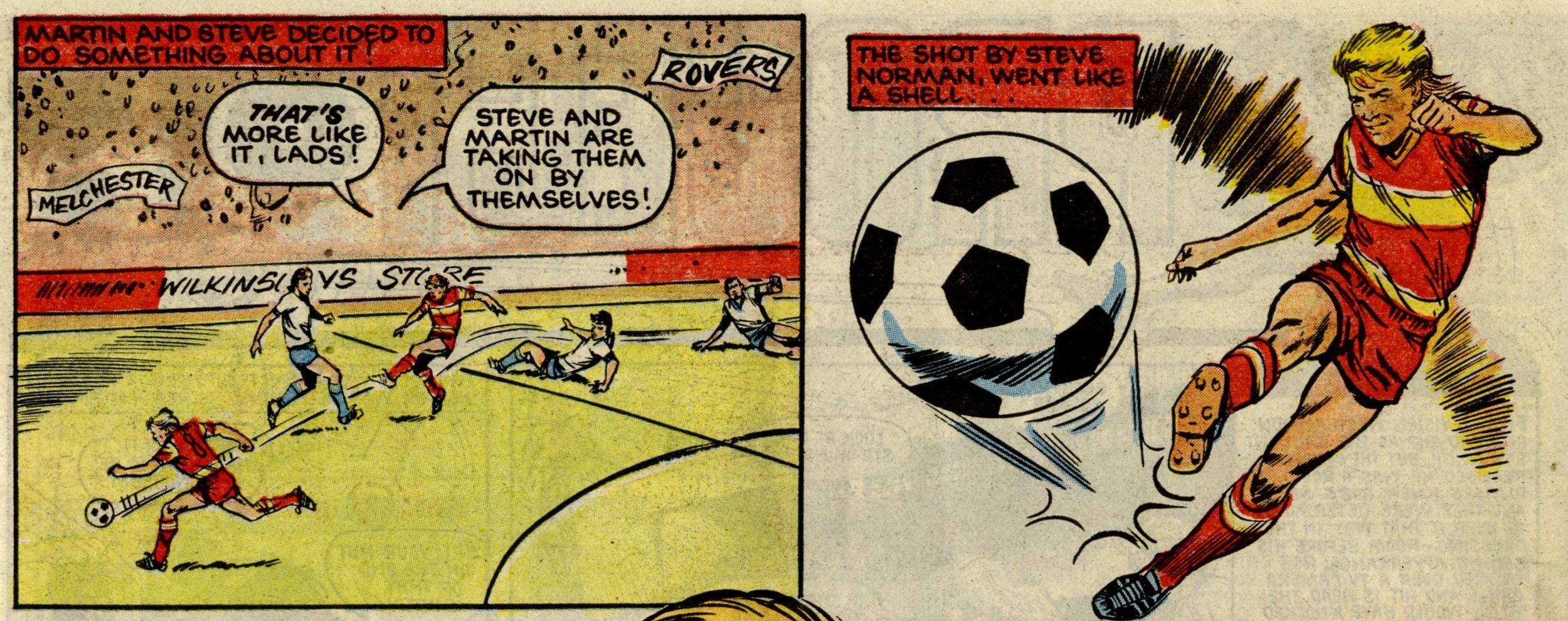 Roy of the Rovers: Tom Tully (writer), David Sque (artist)