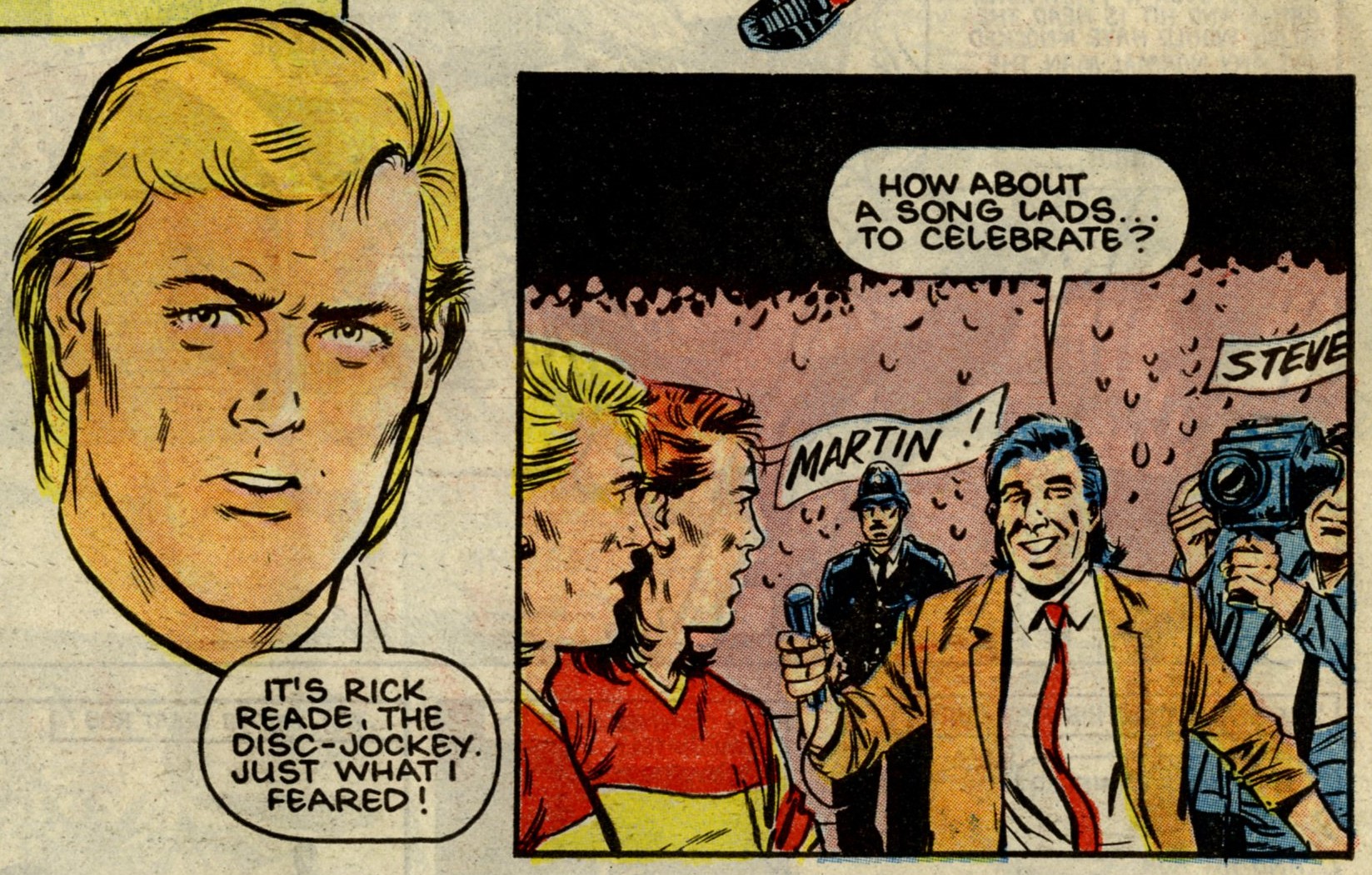 Roy of the Rovers: Tom Tully (writer), David Sque (artist)