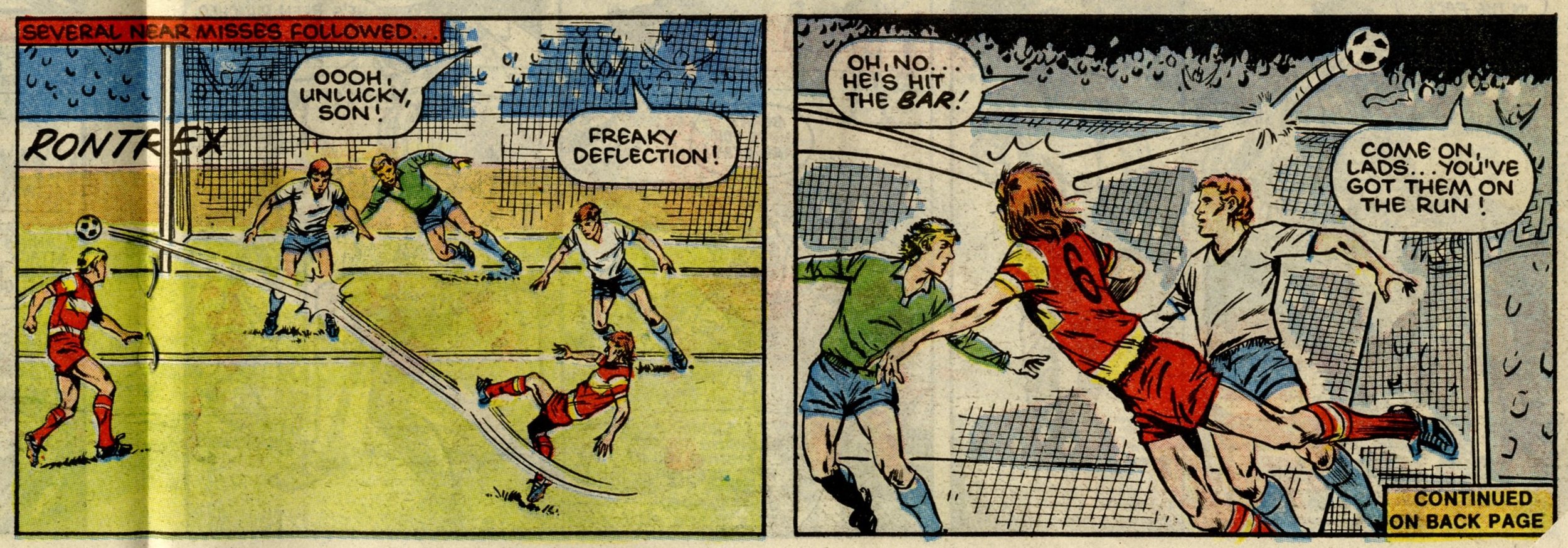 Roy of the Rovers: Tom Tully (writer), David Sque (artist)