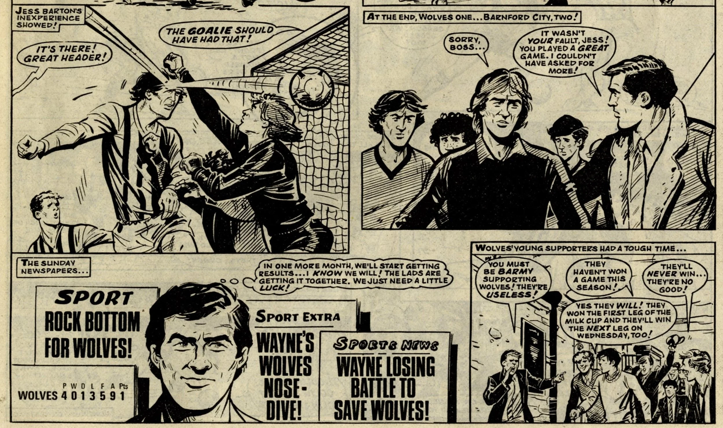Wayne’s Wolves: Fred Baker (writer), Yvonne Hutton (artist)