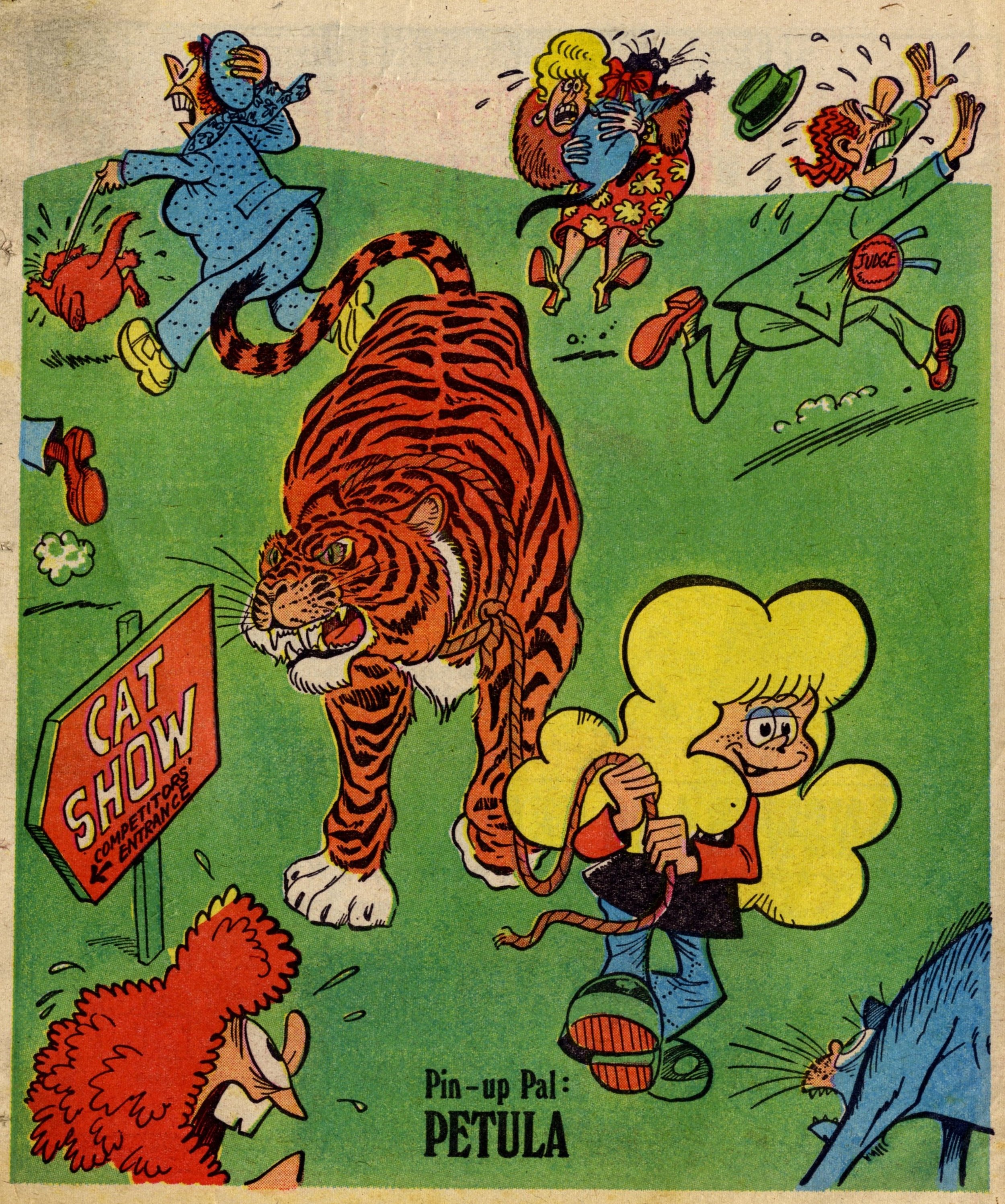 Pin-up Pal: Petula (artist Frank McDiarmid), 26 August 1978