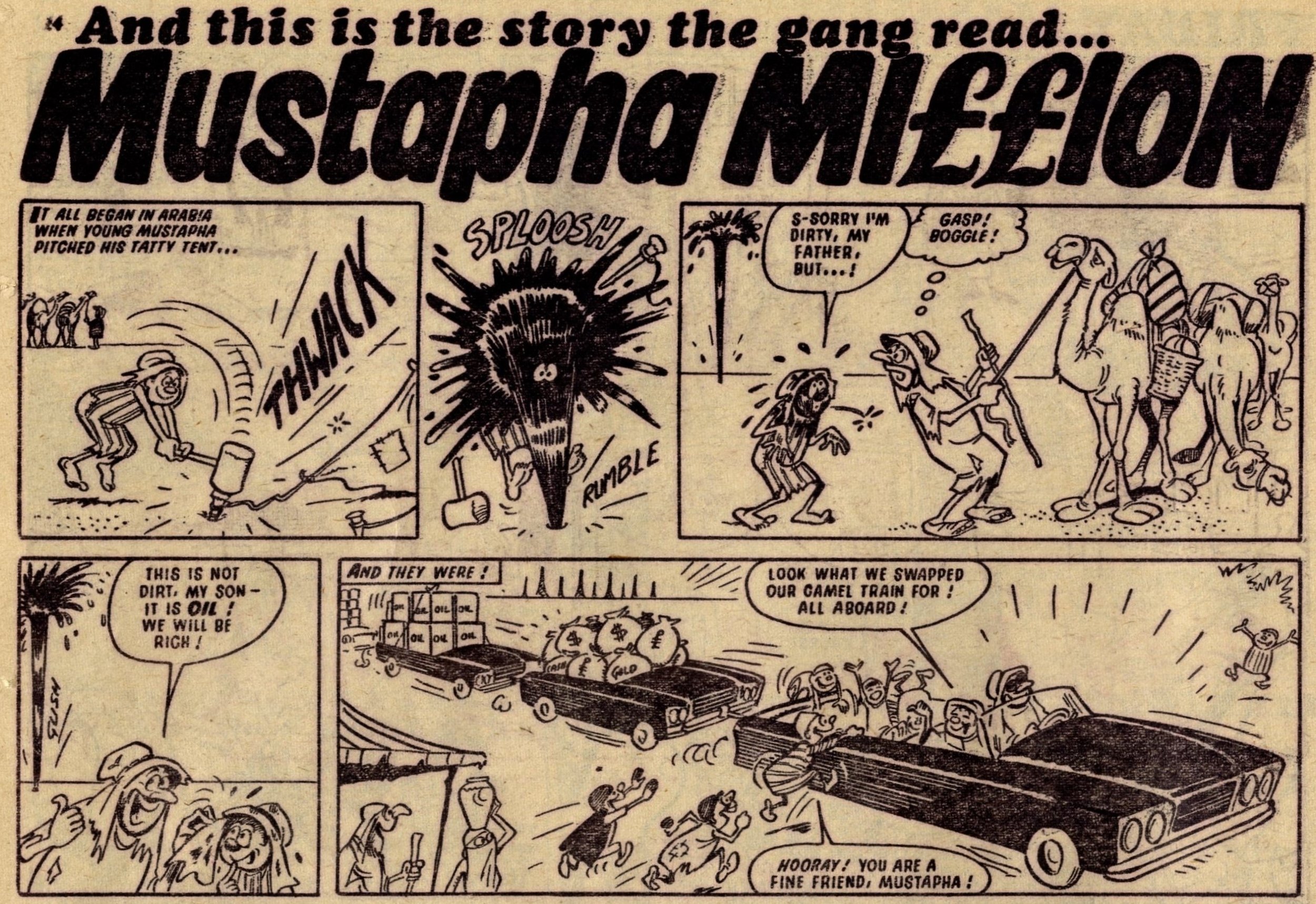 Mustapha Million: Reg Parlett (artist)