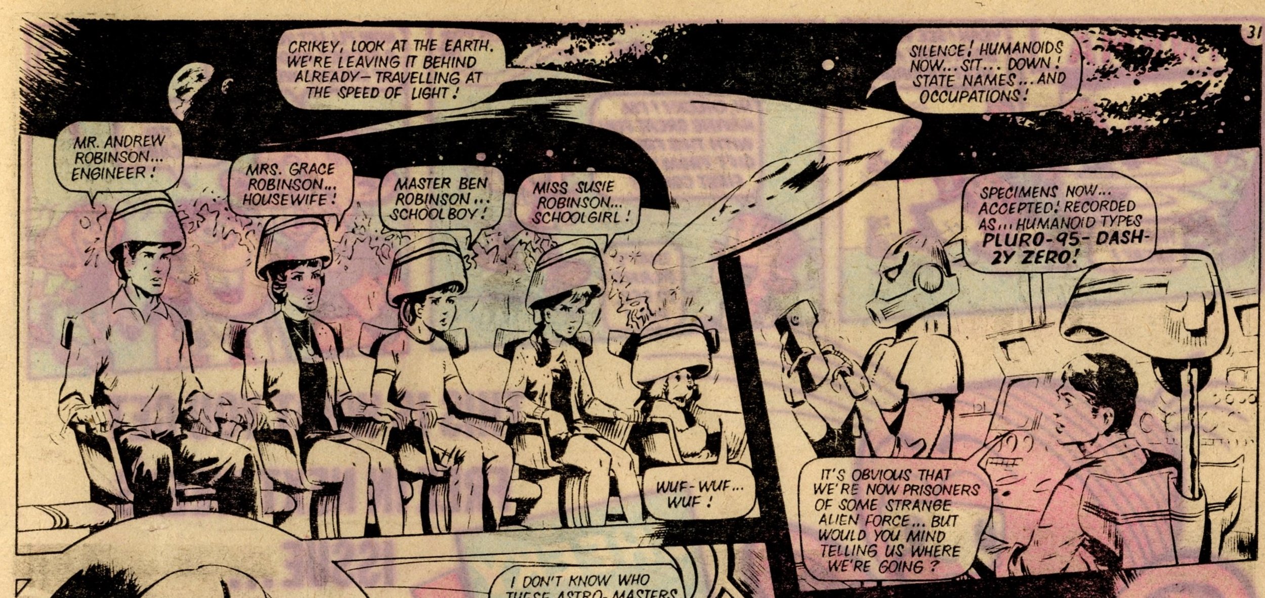 Space Family Robinson: John Richardson (artist)