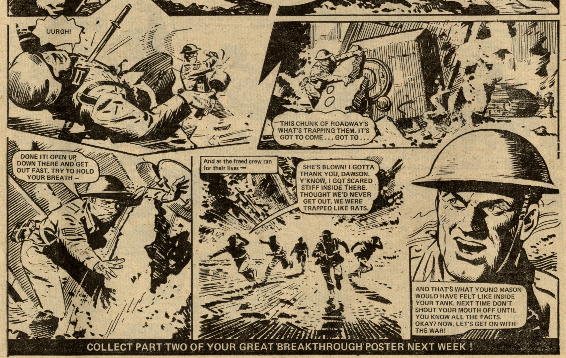 D-Day Dawson: Jim Watson? (artist), writer unknown