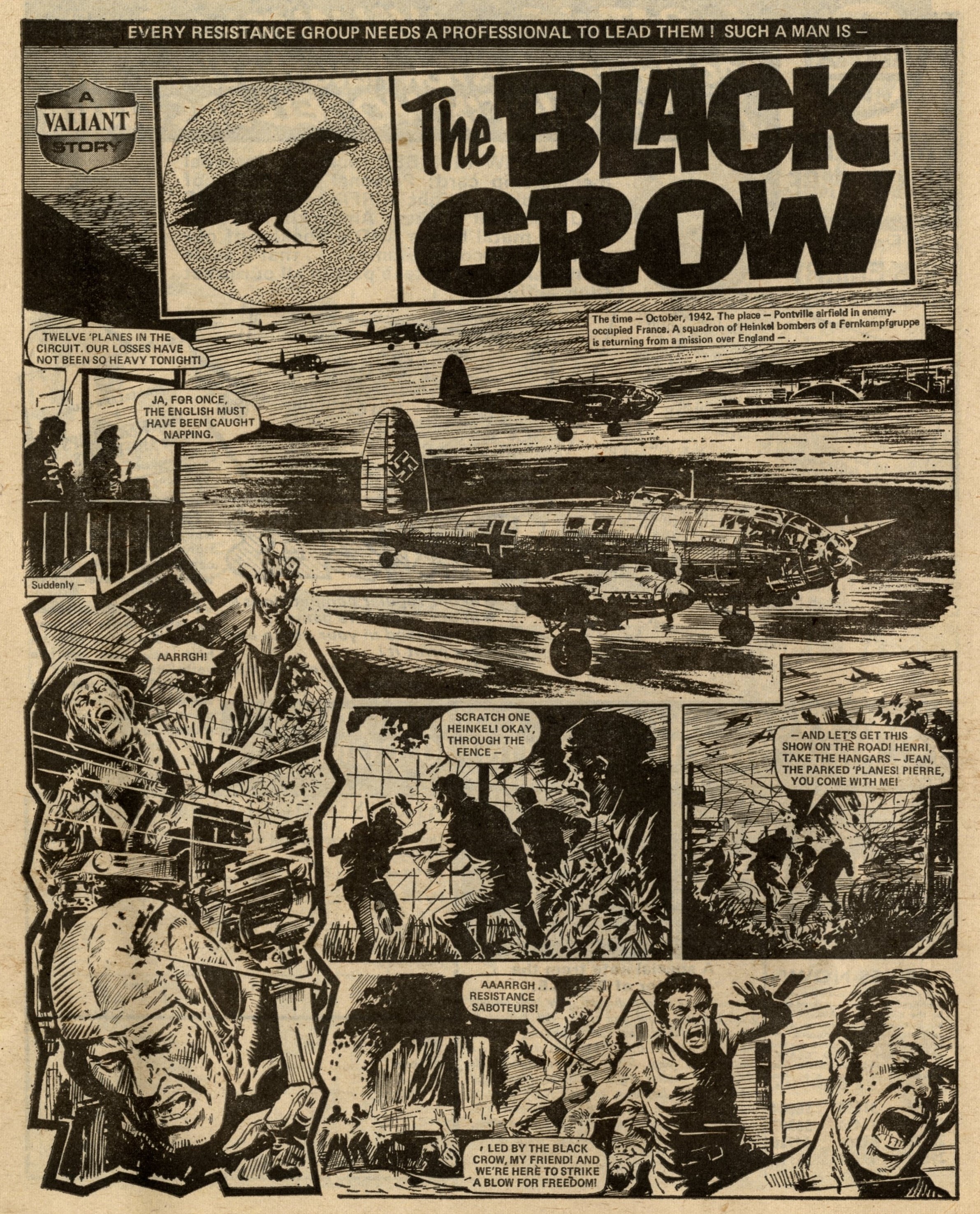 The Black Crow: Scott Goodall (writer), Eric Bradbury (artist)