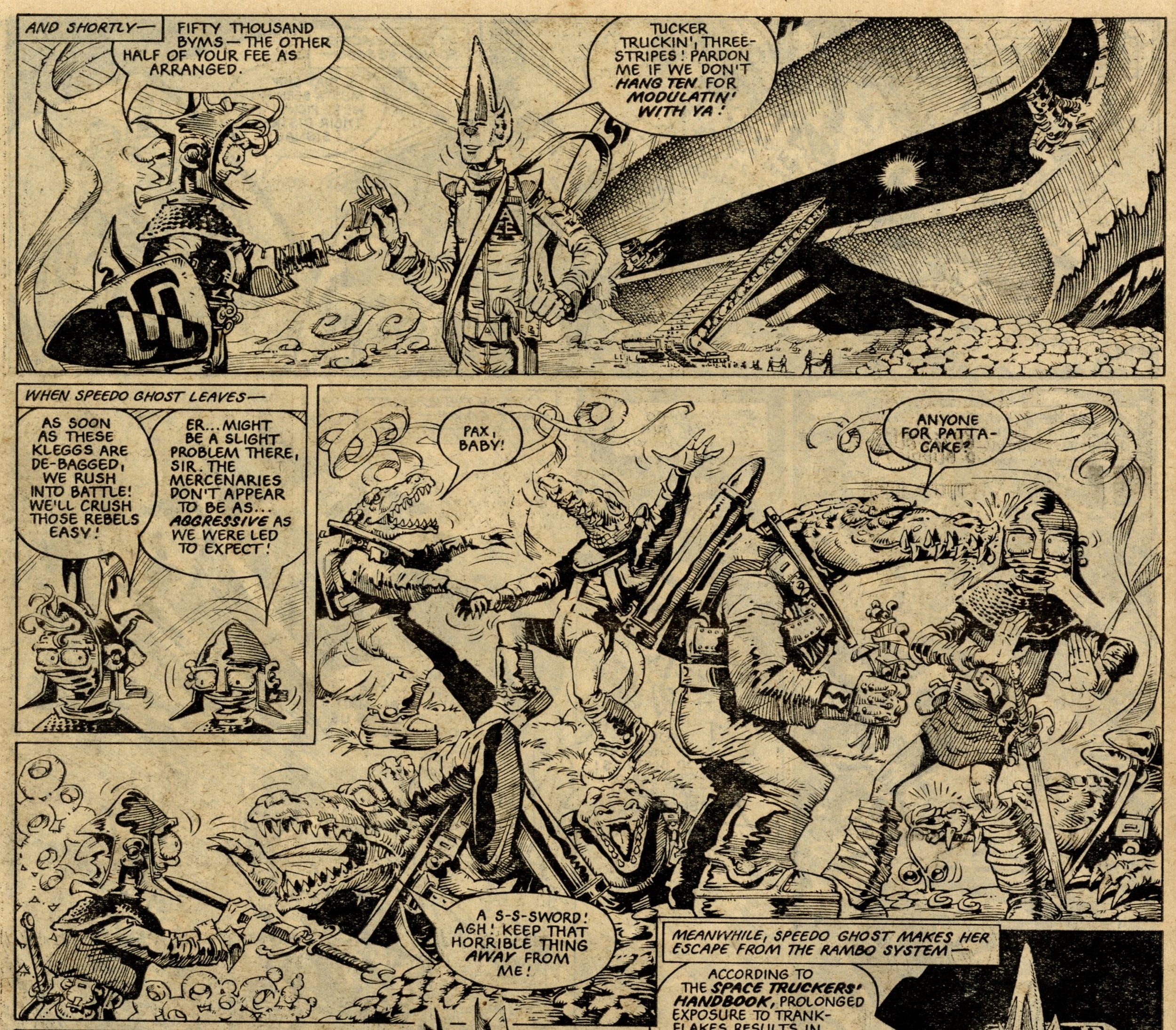 Ace Trucking Co: John Wagner and Alan Grant (writers), Massimo Belardinelli (artist)