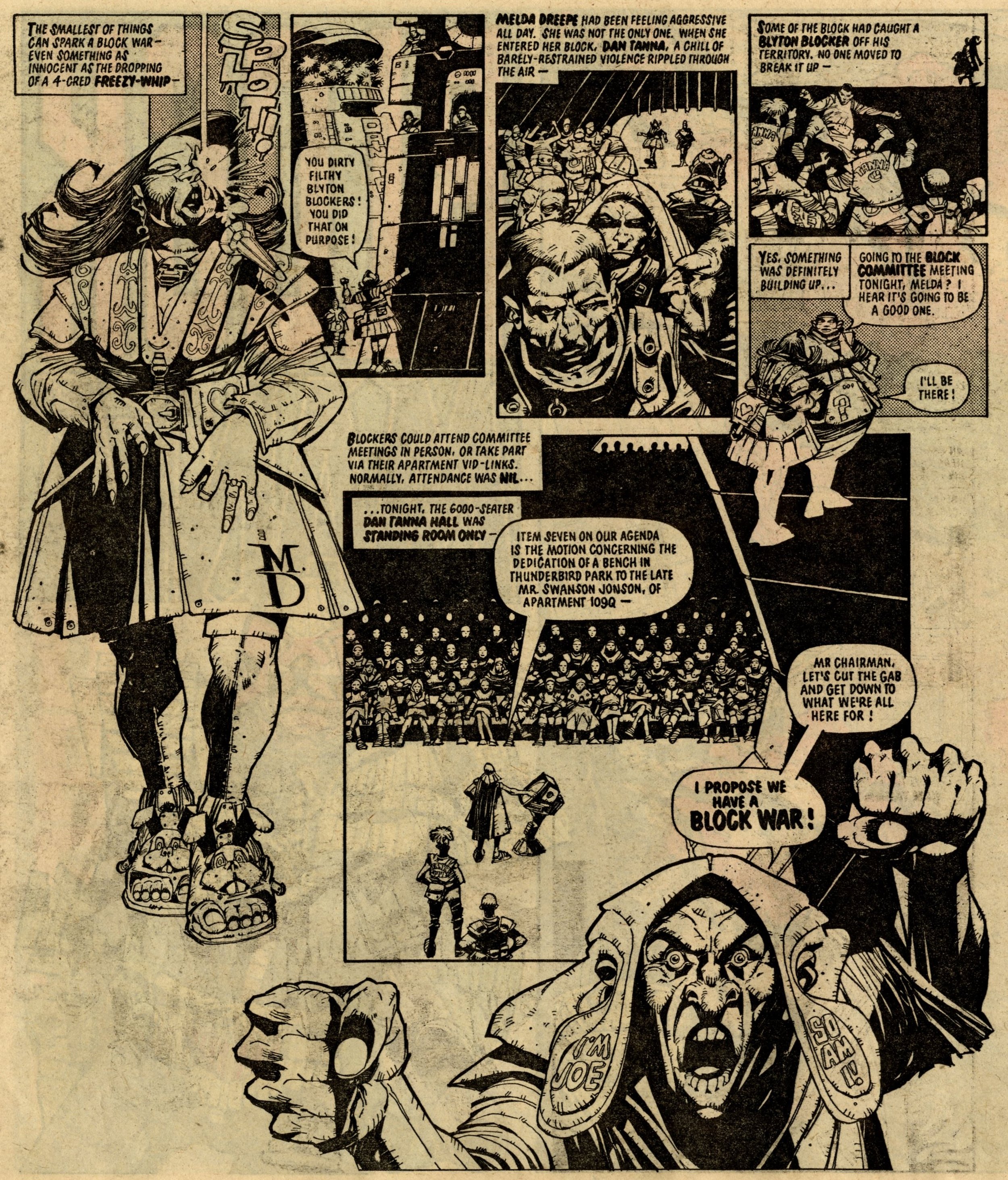 Judge Dredd: John Wagner and Alan Grant (writers), Mike McMahon (artist)