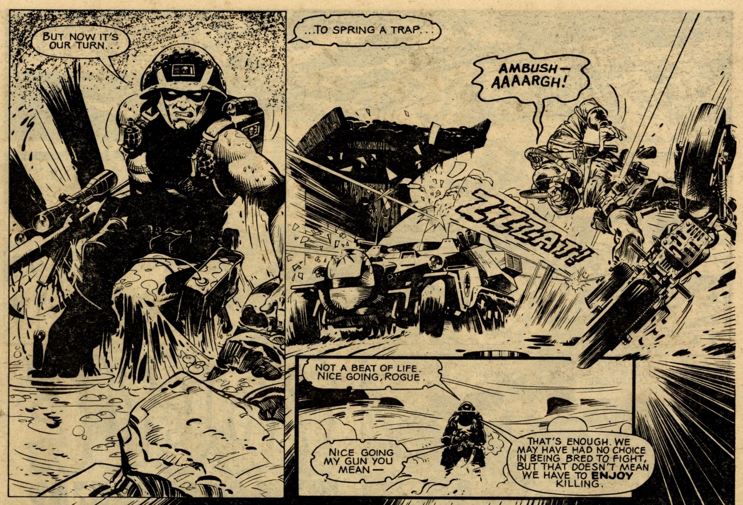 Rogue Trooper: Gerry Finley-Day (writer), Colin Wilson (artist)