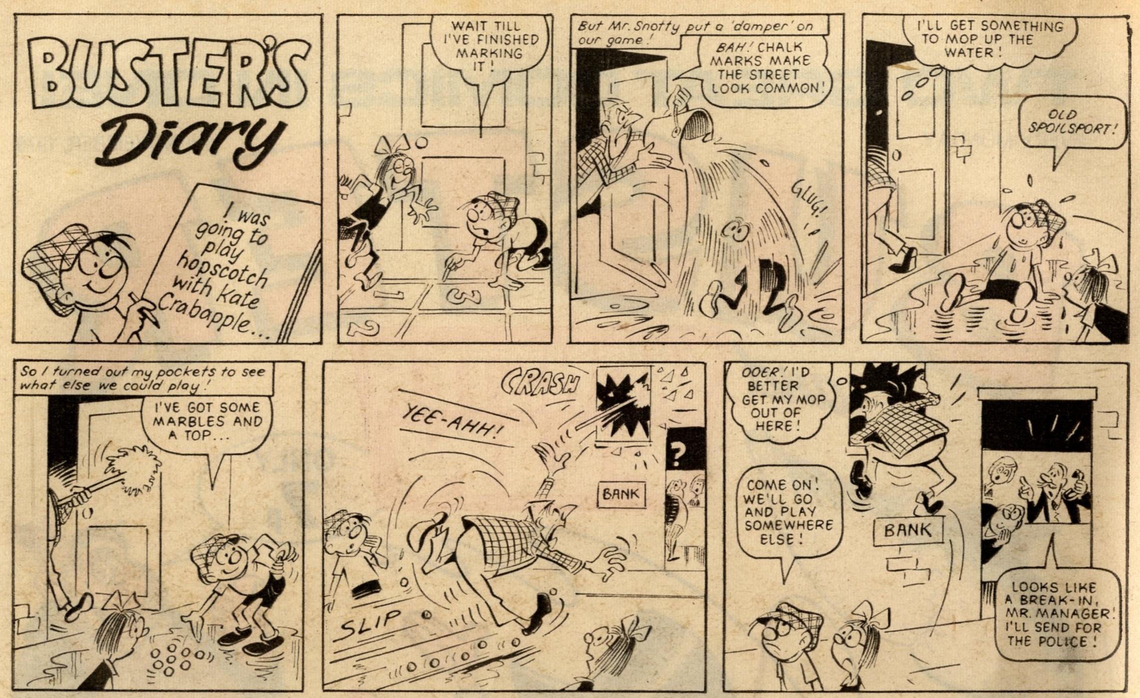 Buster’s Diary: Reg Parlett (artist)