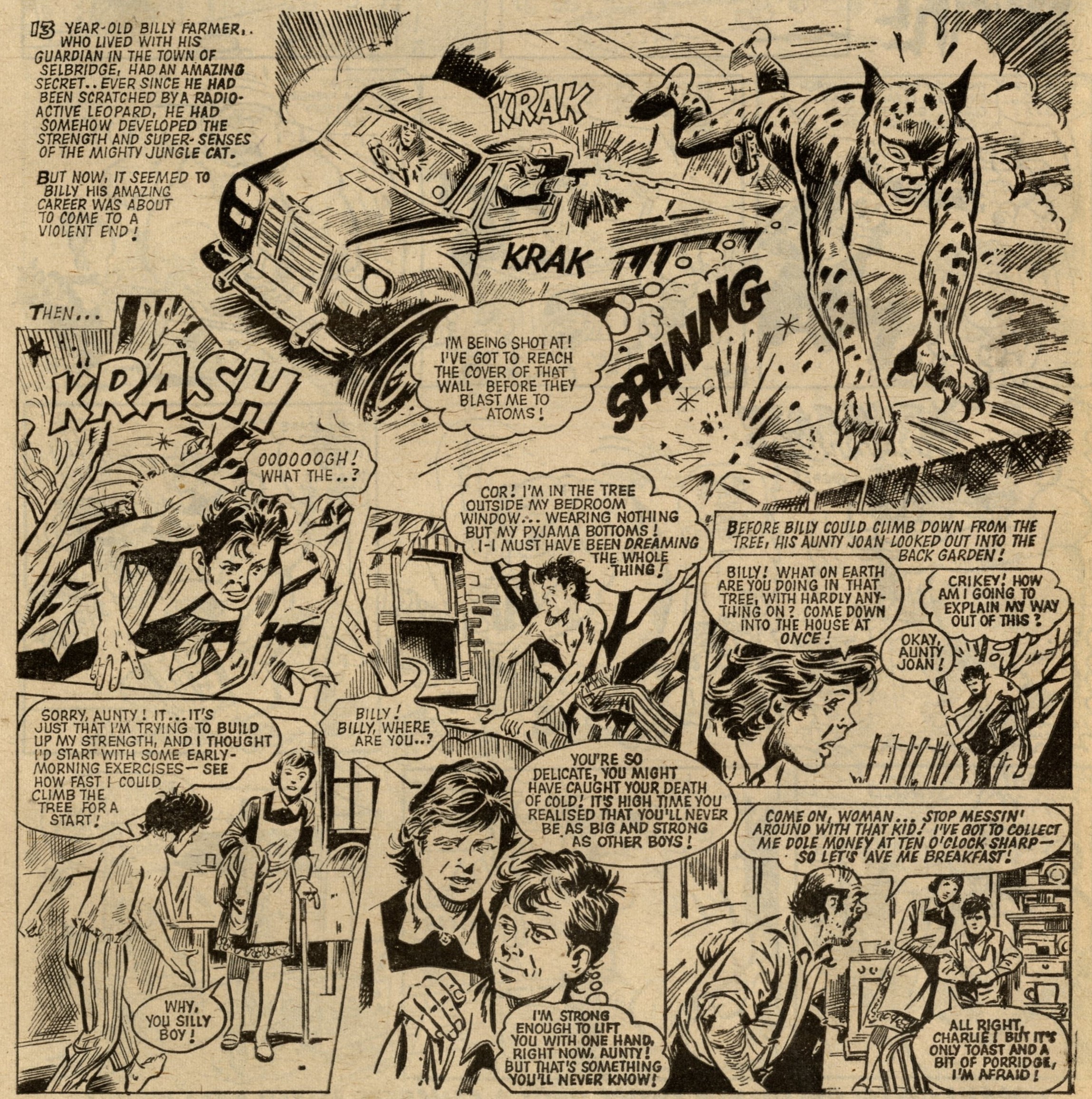 The Leopard from Lime St.: Mike Western (artist)