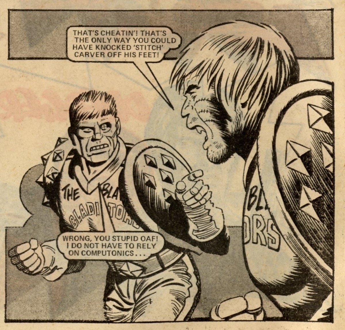 The Spinball Slaves: Tom Tully (writer), Ron Turner (artist)