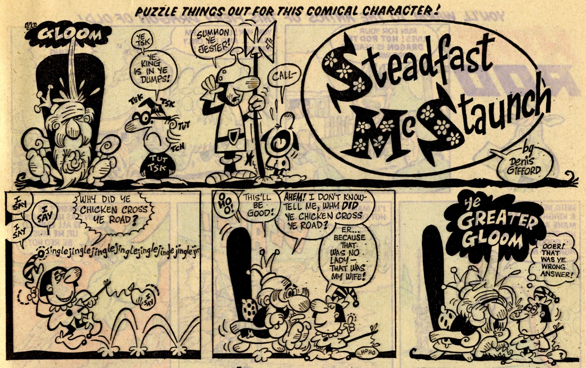 Steadfast McStaunch: Denis Gifford (artist)