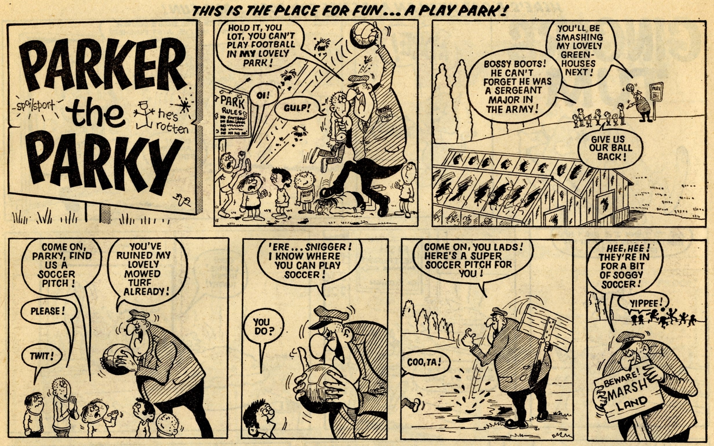 Parker the Parky: Terry Bave (artist)