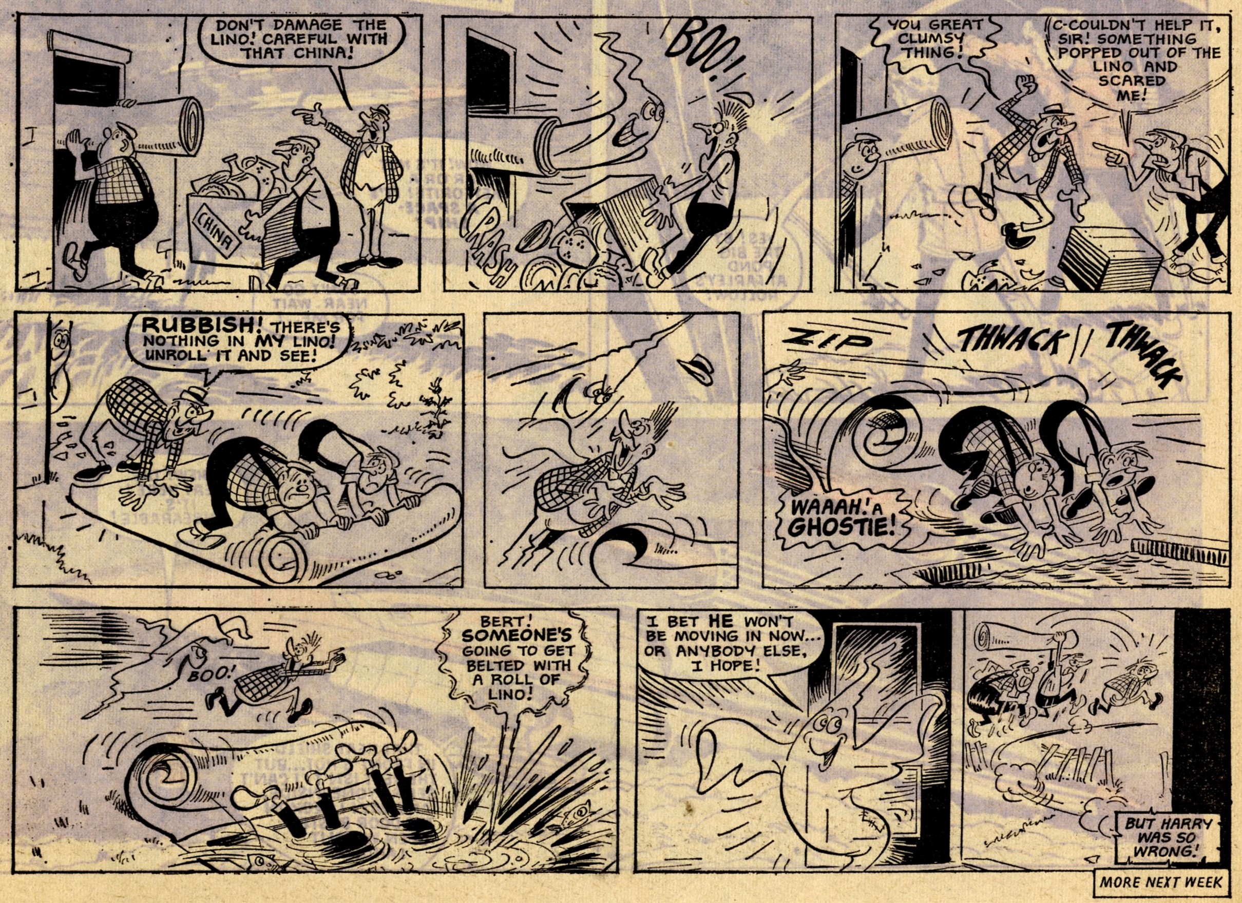 Harry’s Haunted House: Reg Parlett (artist)