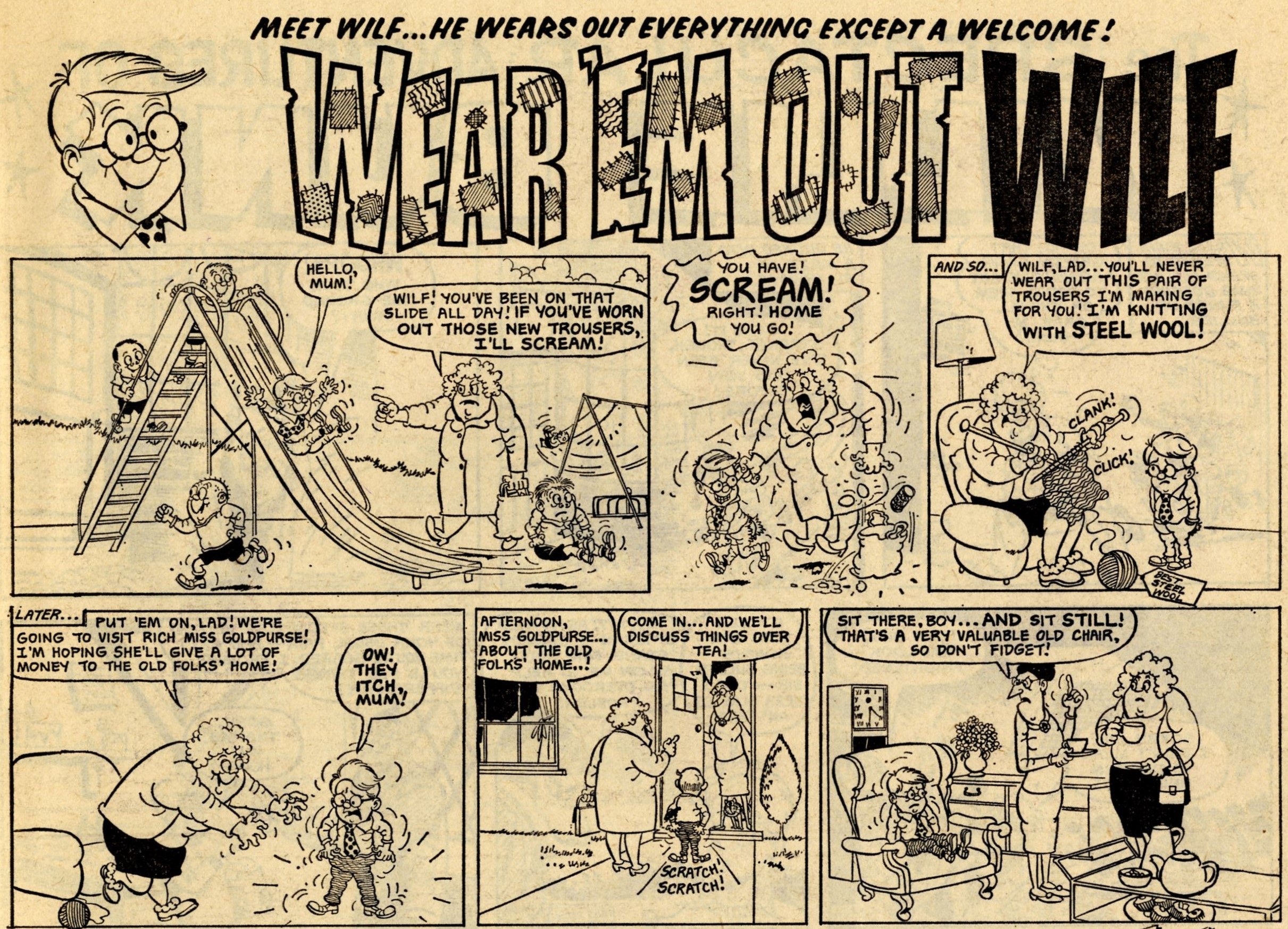 Wear ‘Em Out Wilf: Norman Mansbridge (artist)