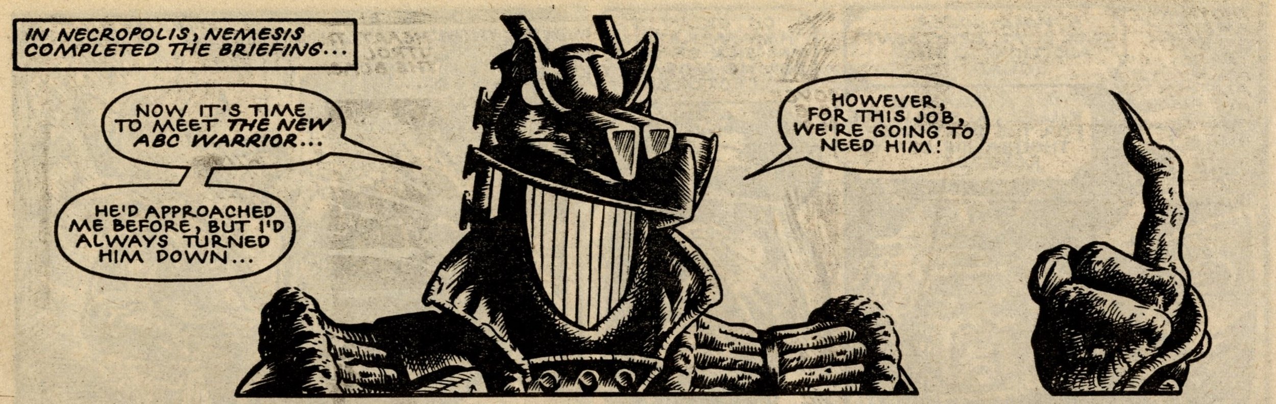 Nemesis the Warlock: Pat Mills (writer), Bryan Talbot (artist)