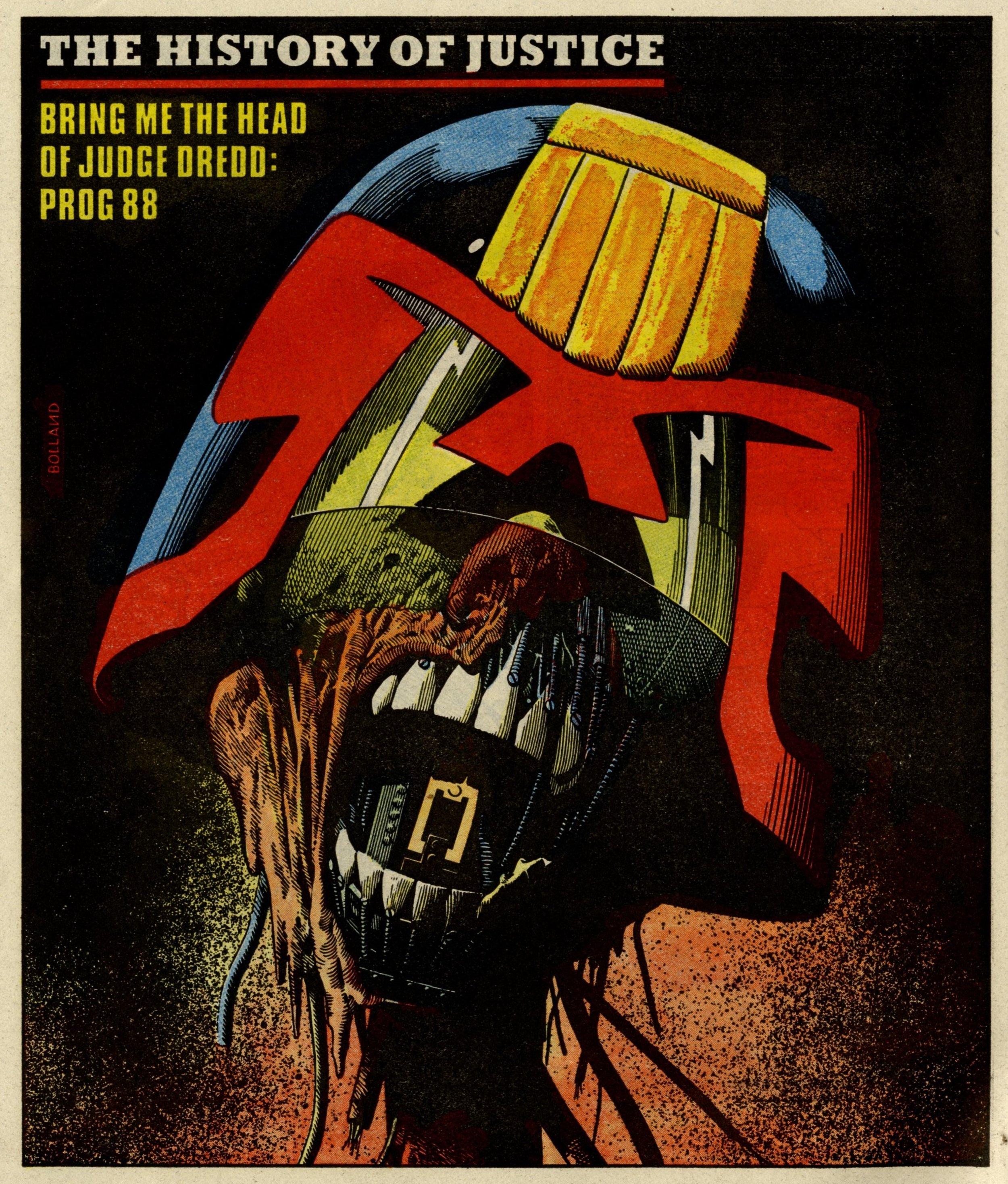 The History of Justice poster: Brian Bolland (artist)