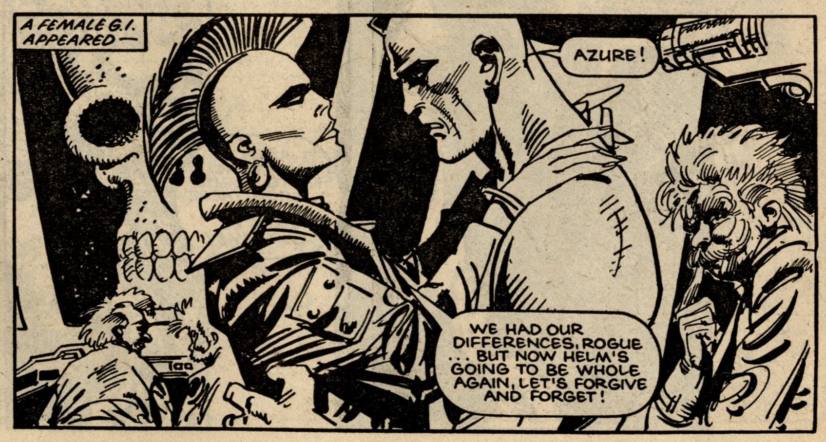 Rogue Trooper: Gerry Finley-Day (writer), Jose Ortiz (artist)