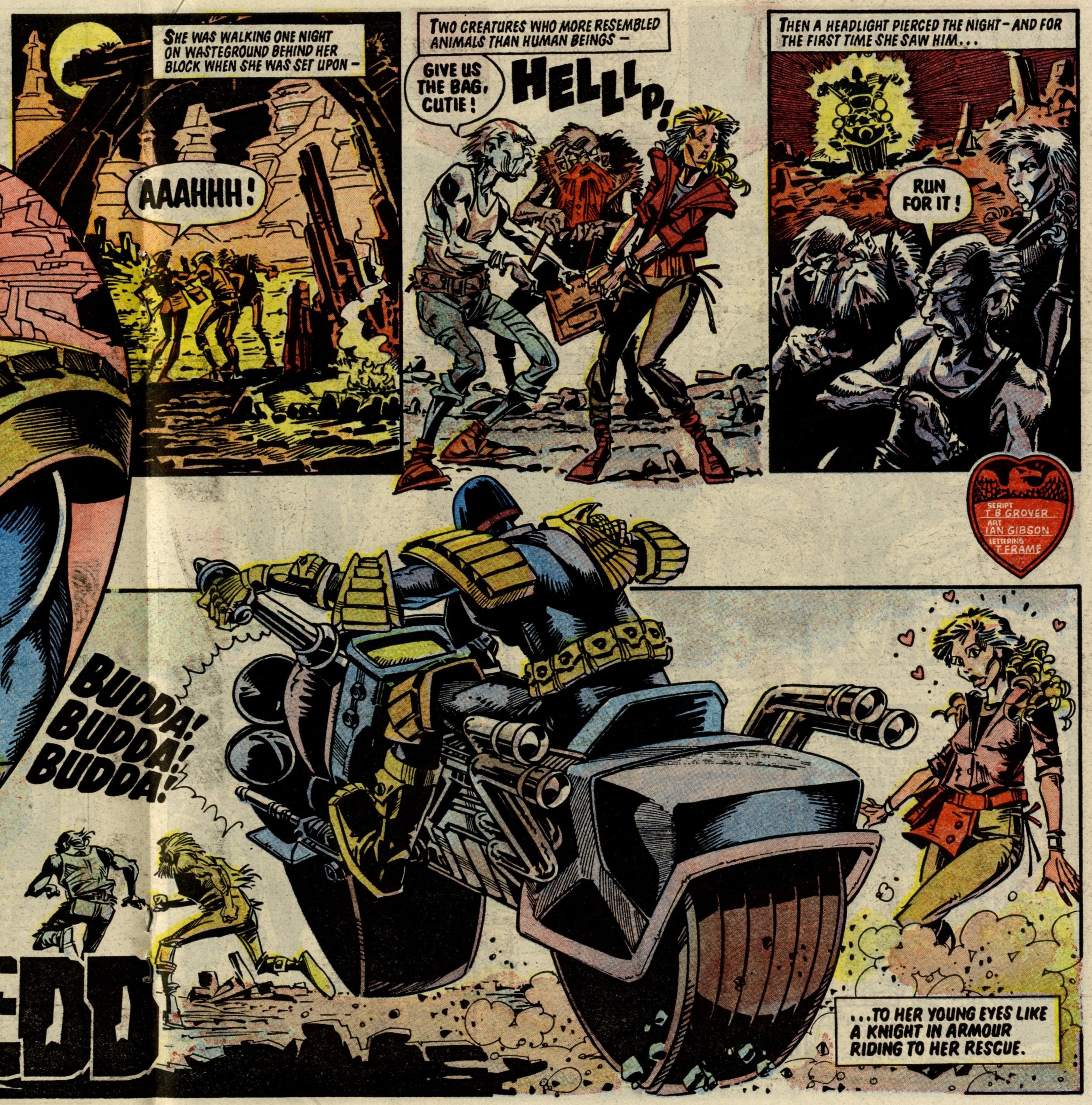 Judge Dredd: John Wagner and Alan Grant (writers), Ian Gibson (artist)