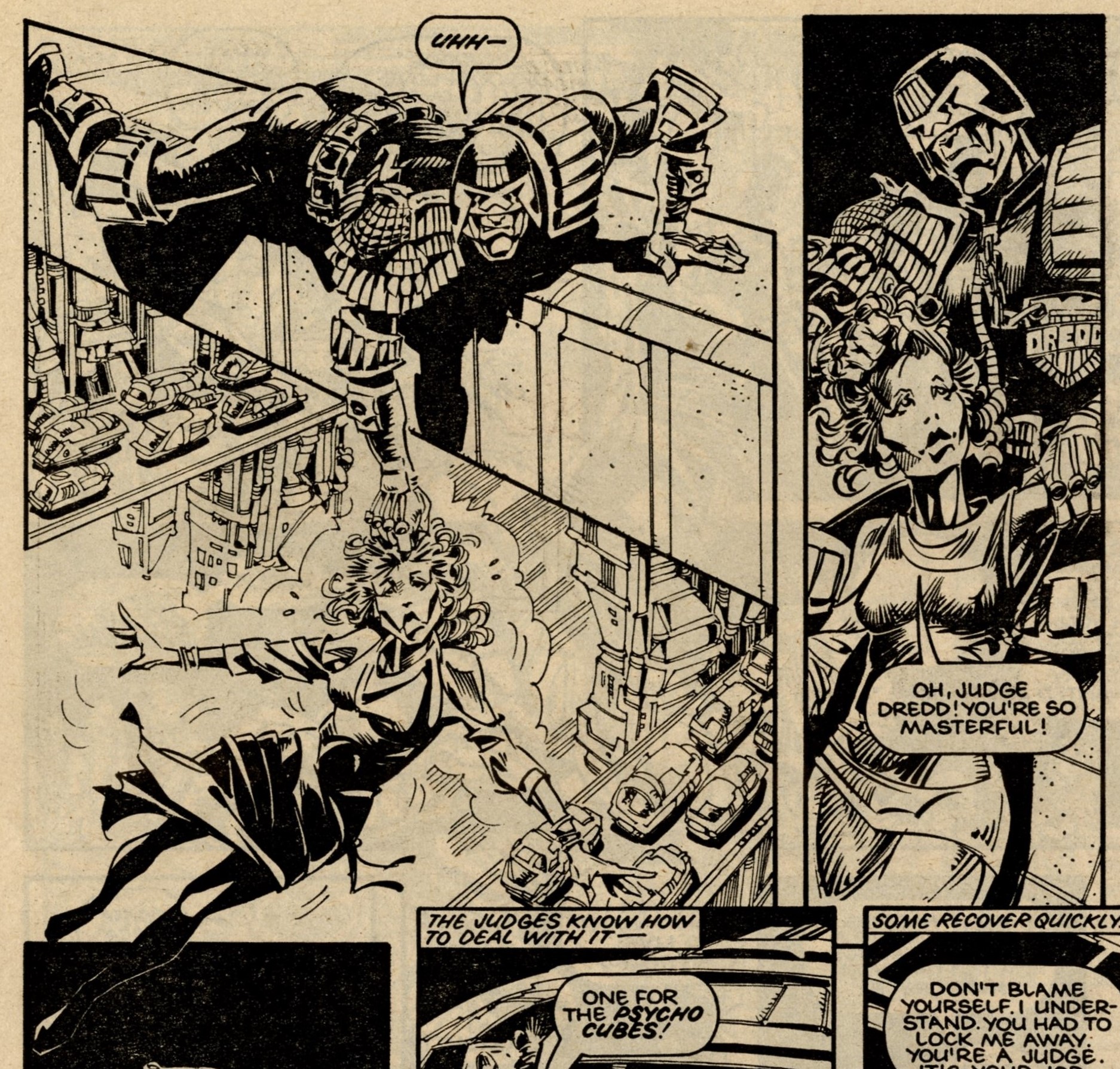 Judge Dredd: John Wagner and Alan Grant (writers), Ian Gibson (artist)