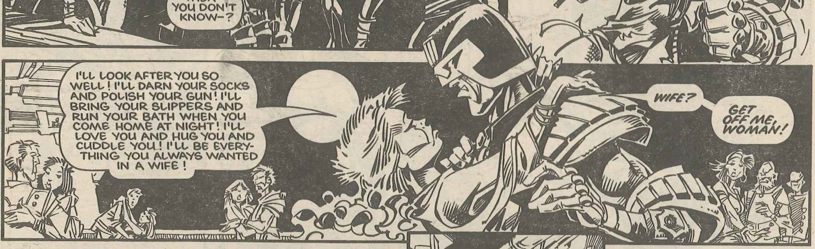 Judge Dredd: John Wagner and Alan Grant (writers), Ian Gibson (artist)
