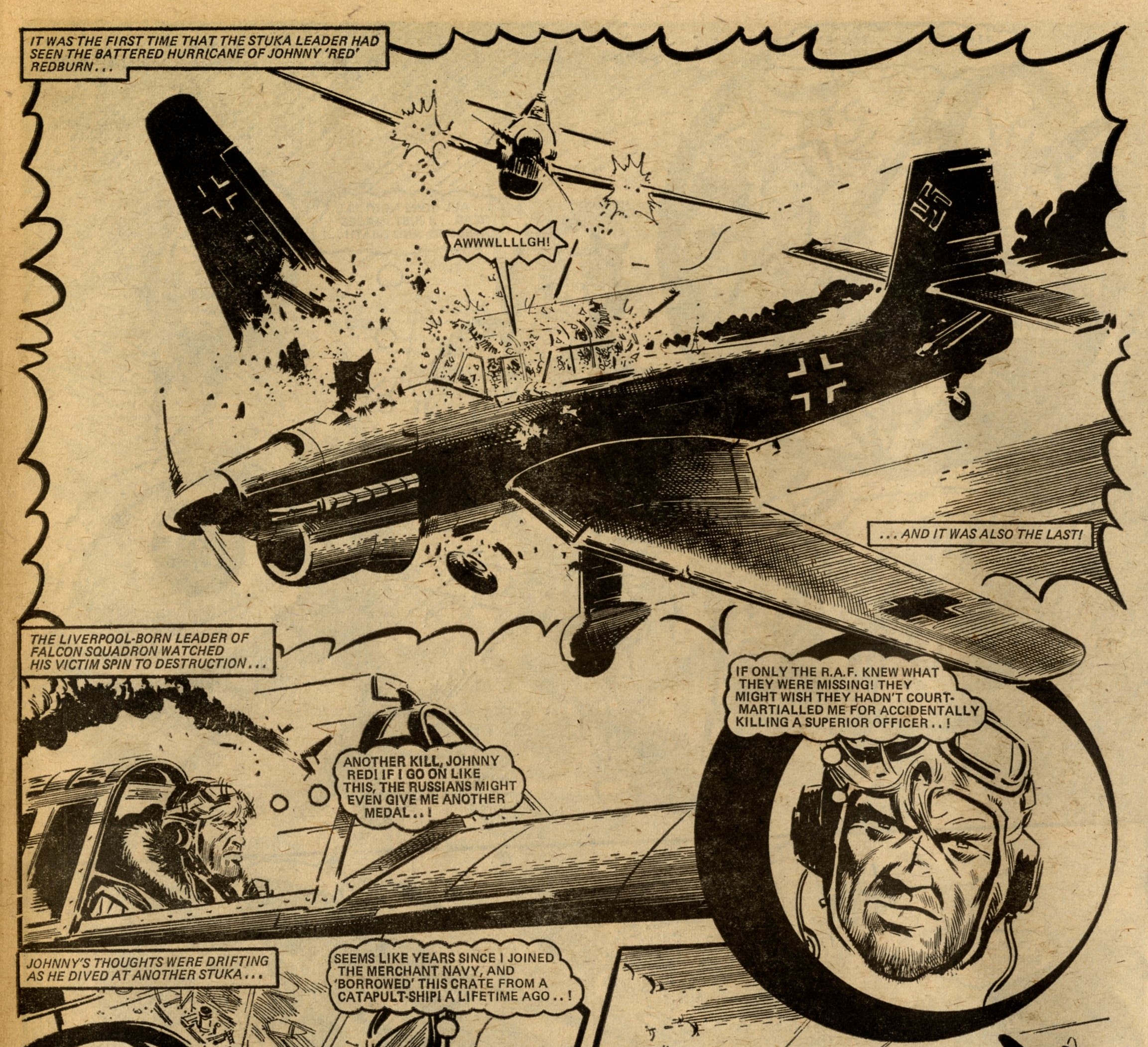 Johnny Red: Tom Tully (writer), John Cooper (artist)