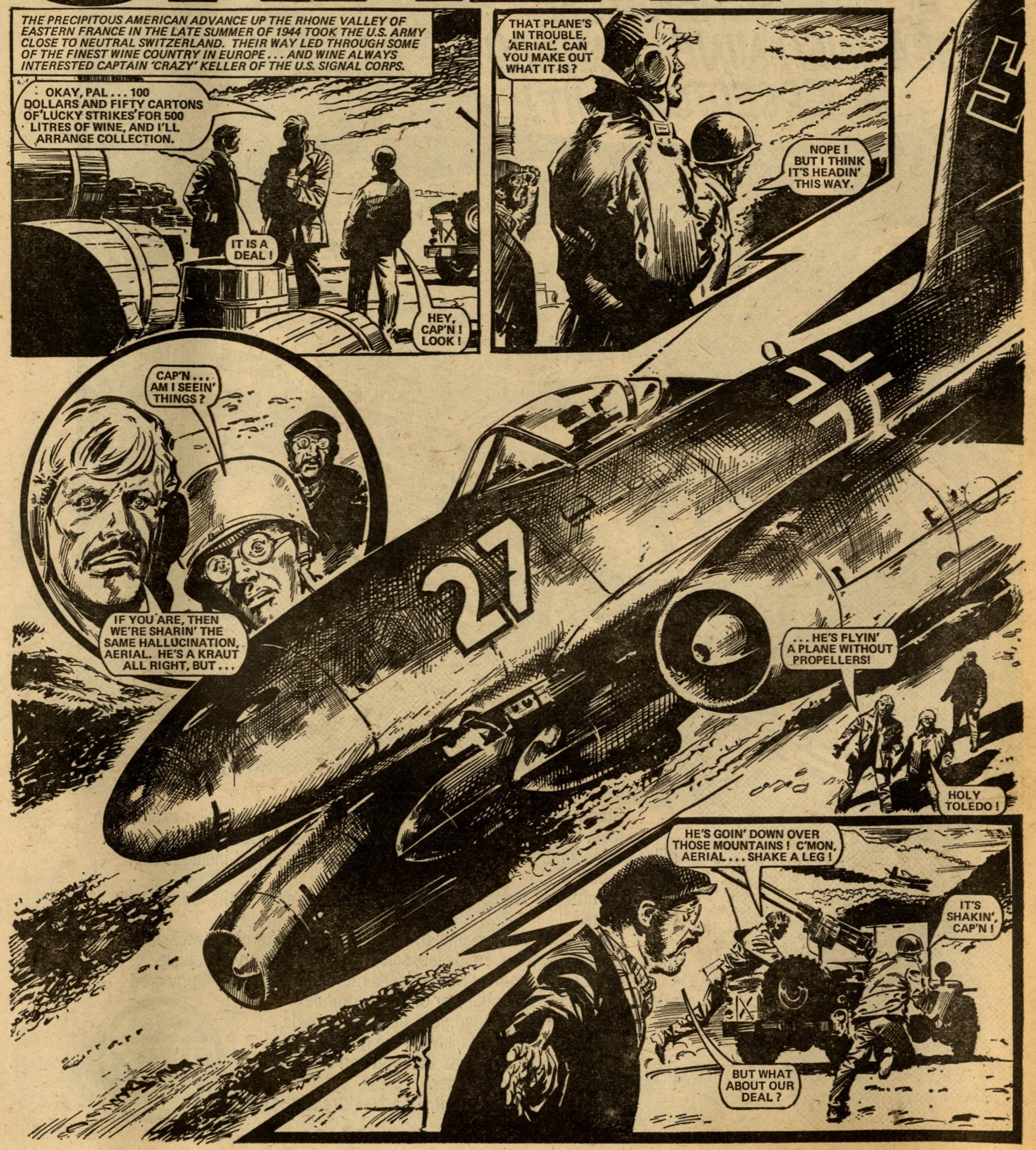 Crazy Keller: Alan Hebden (writer), Eric Bradbury (artist)