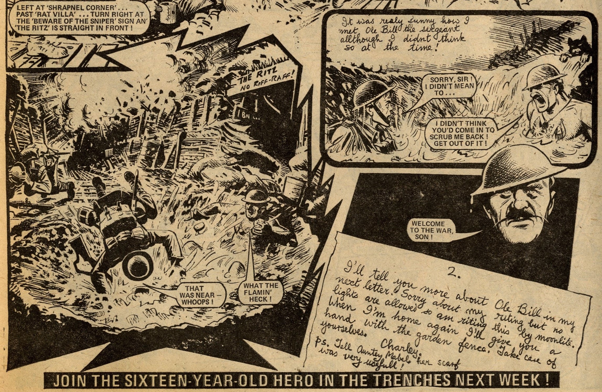 Charley’s War: Pat Mills (writer), Joe Colquhoun (artist)