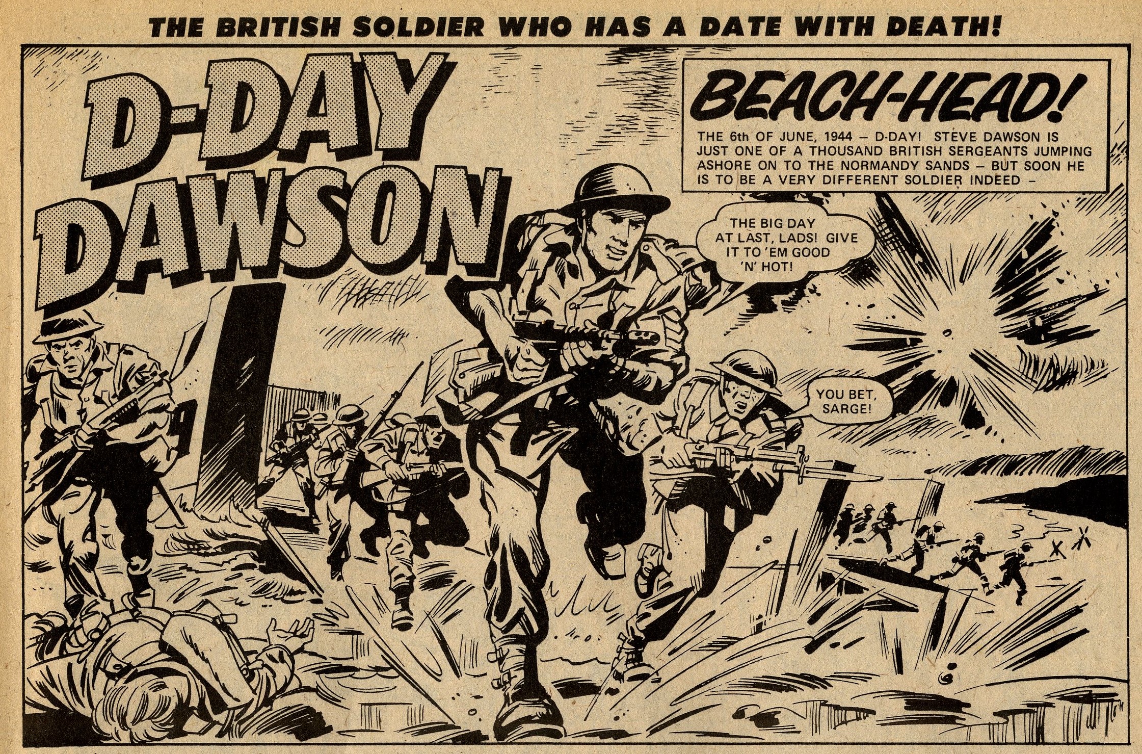 D-Day Dawson: 'Beach Head!': Gerry Finley-Day (writer), Geoff Campion (artist)