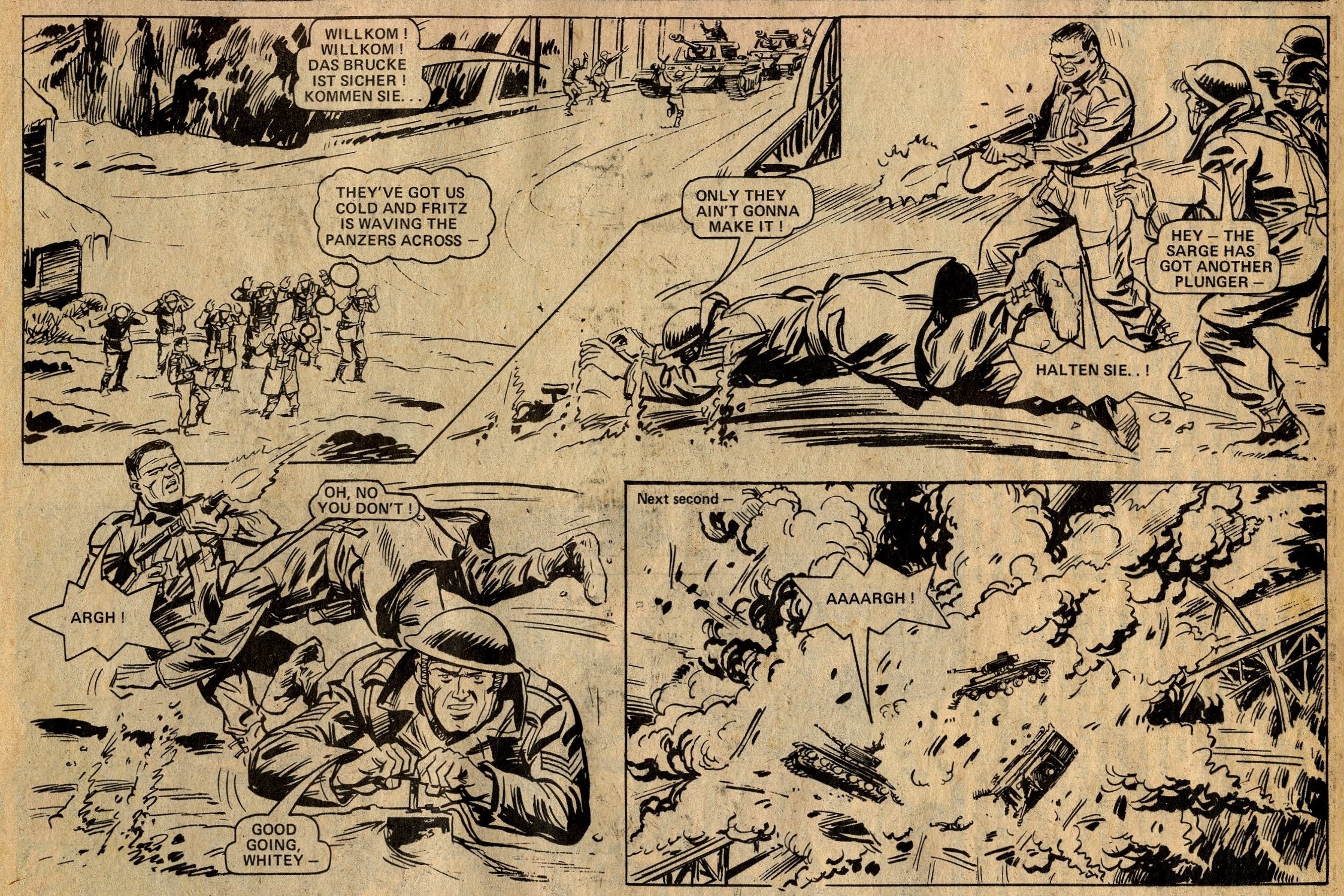 D-Day Dawson: 'Blow the Bridge': Alan Hebden (writer), Geoff Campion (artist)