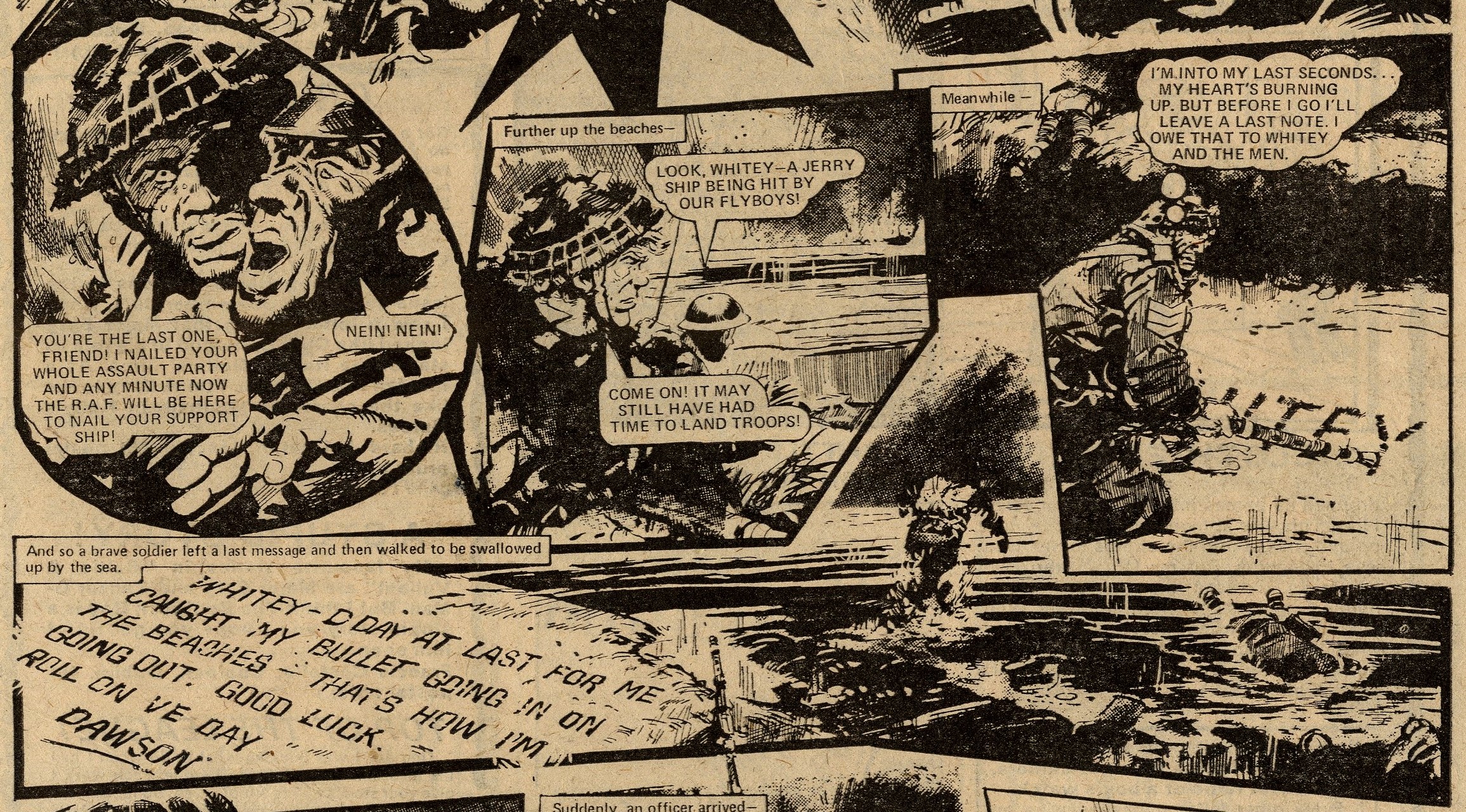 D-Day Dawson: untitled: Gerry Finley-Day (writer), Jim Watson (artist)
