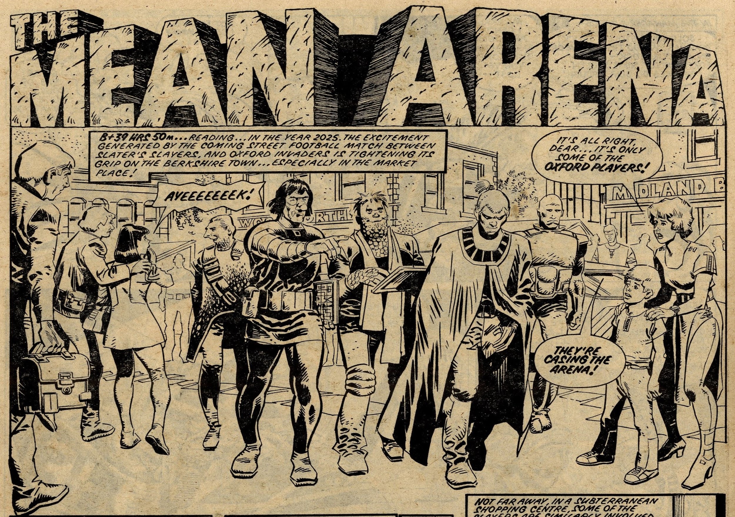 The Mean Arena: A Ridgeway (writer), Mike White (artist)