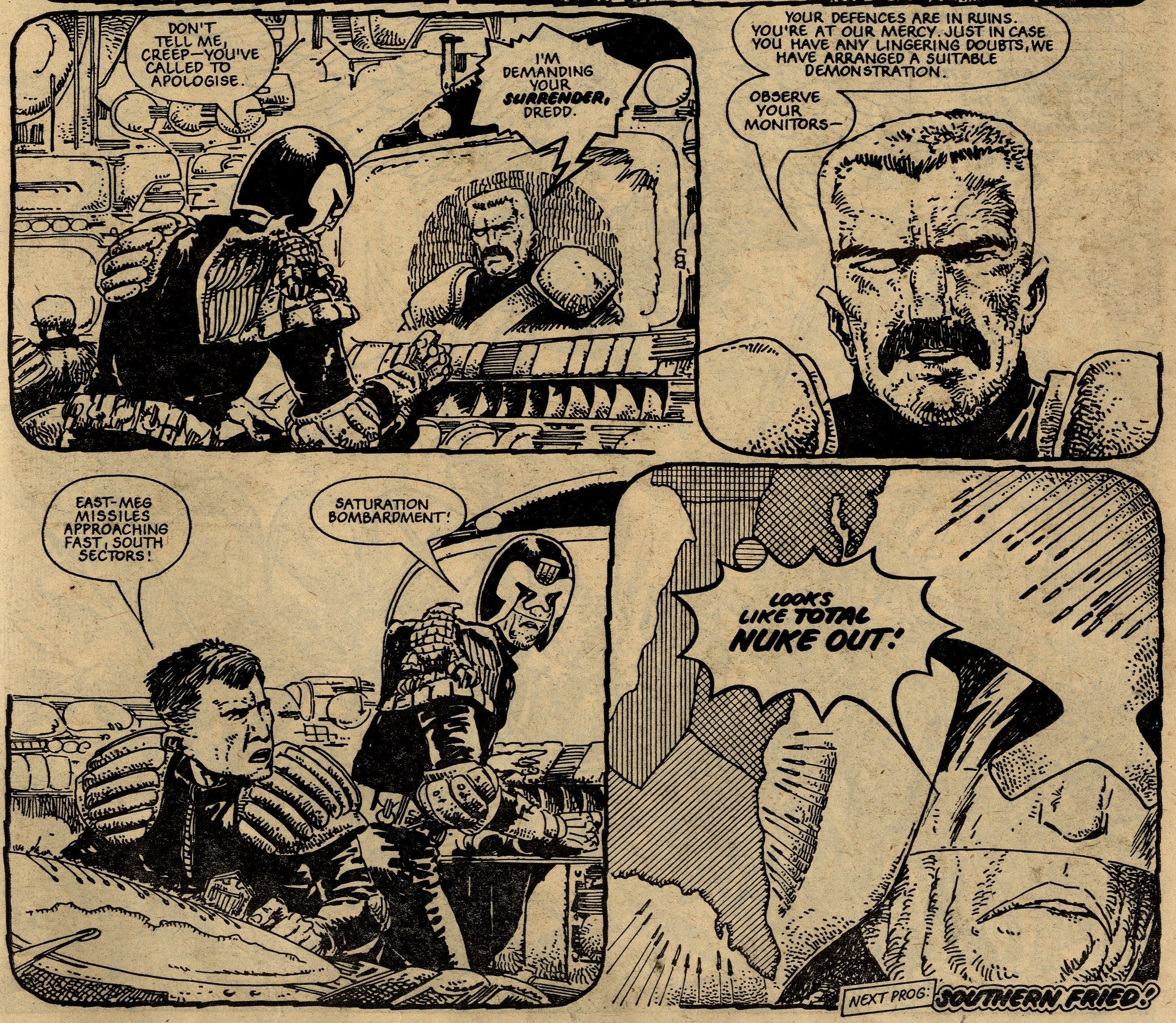 Judge Dredd: The Apocalypse War: John Wagner and Alan Grant (writers), Carlos Ezquerra (artist)