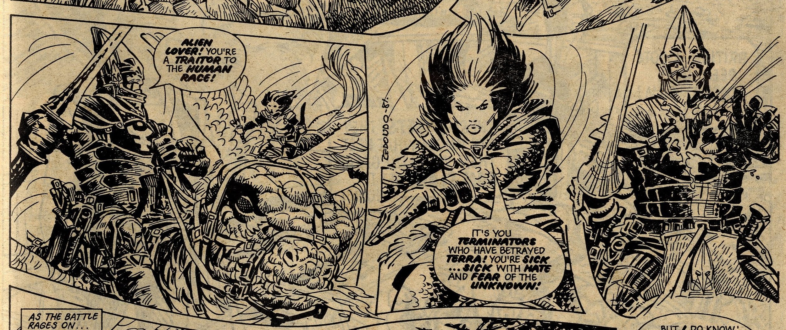 Nemesis the Warlock: Pat Mills (writer), Jesus Redondo (artist)
