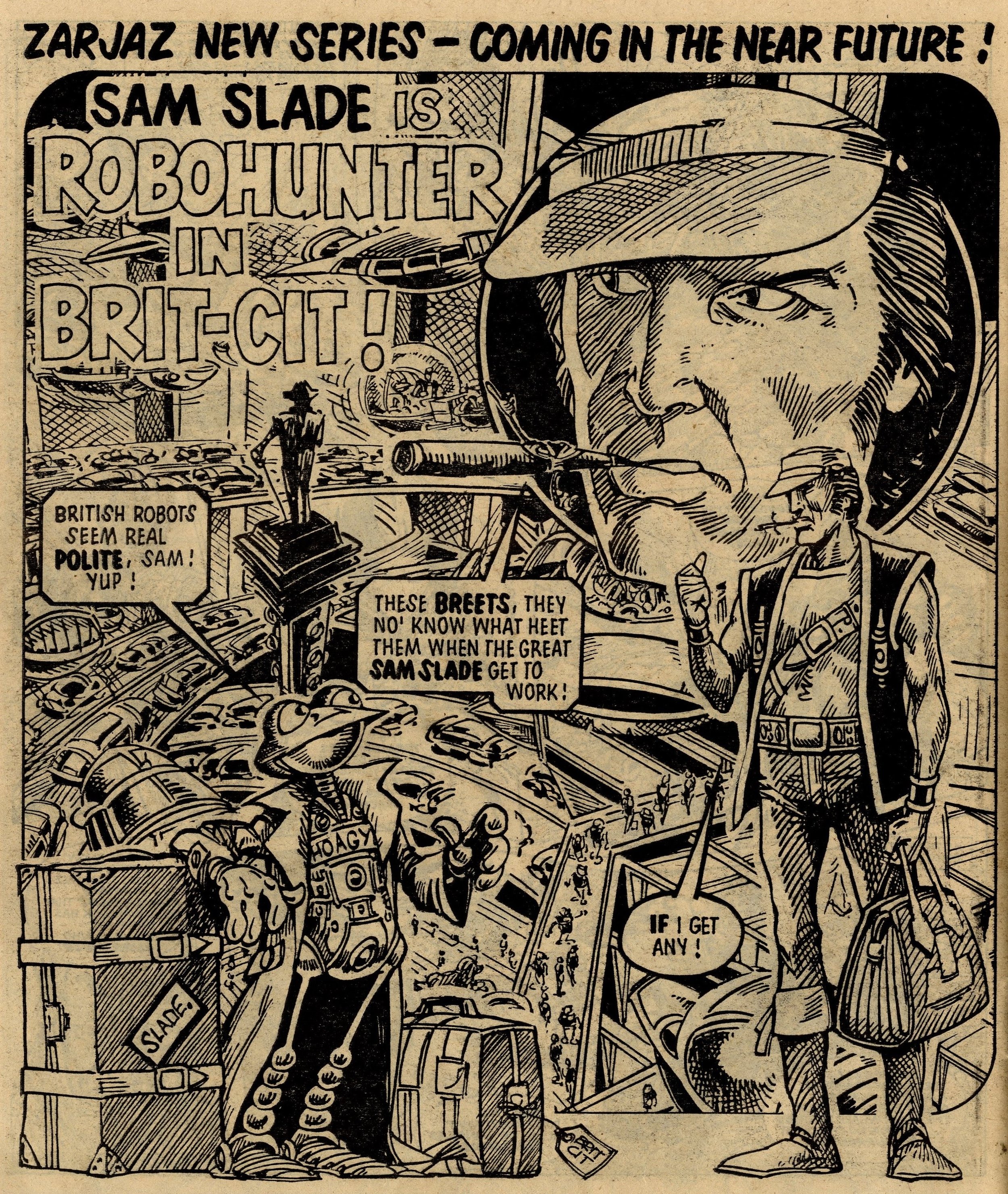 Robo Hunter preview: Ian Gibson (artist)