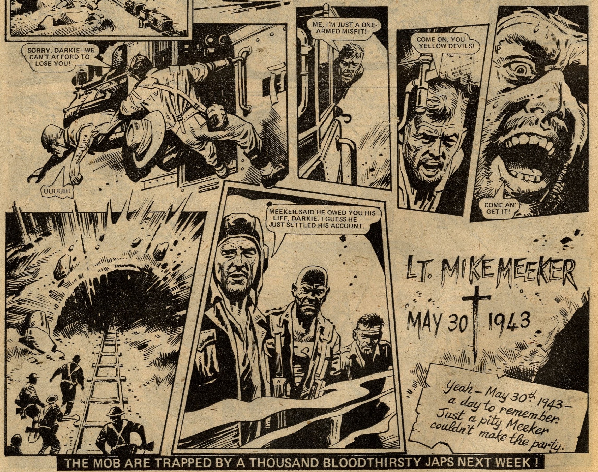 Darkie’s Mob: John Wagner (writer), Mike Western (artist)
