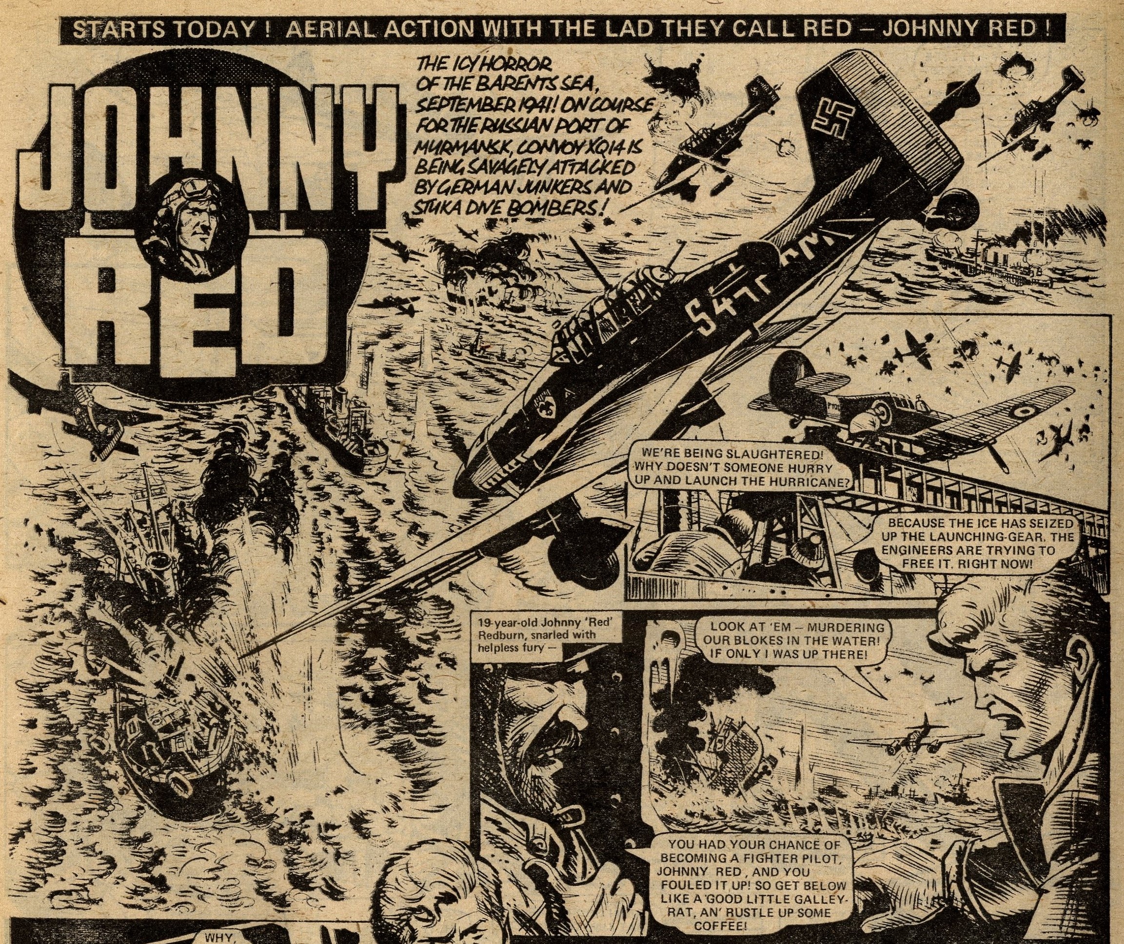 Johnny Red: Tom Tully (writer), Joe Colquhoun (artist)