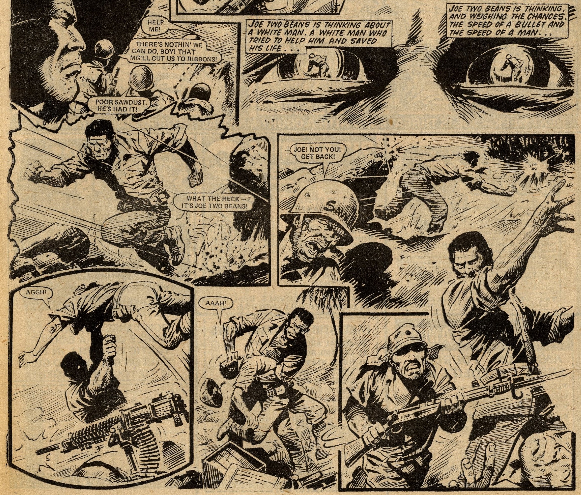 Joe Two Beans: John Wagner (writer), Eric Bradbury (artist)