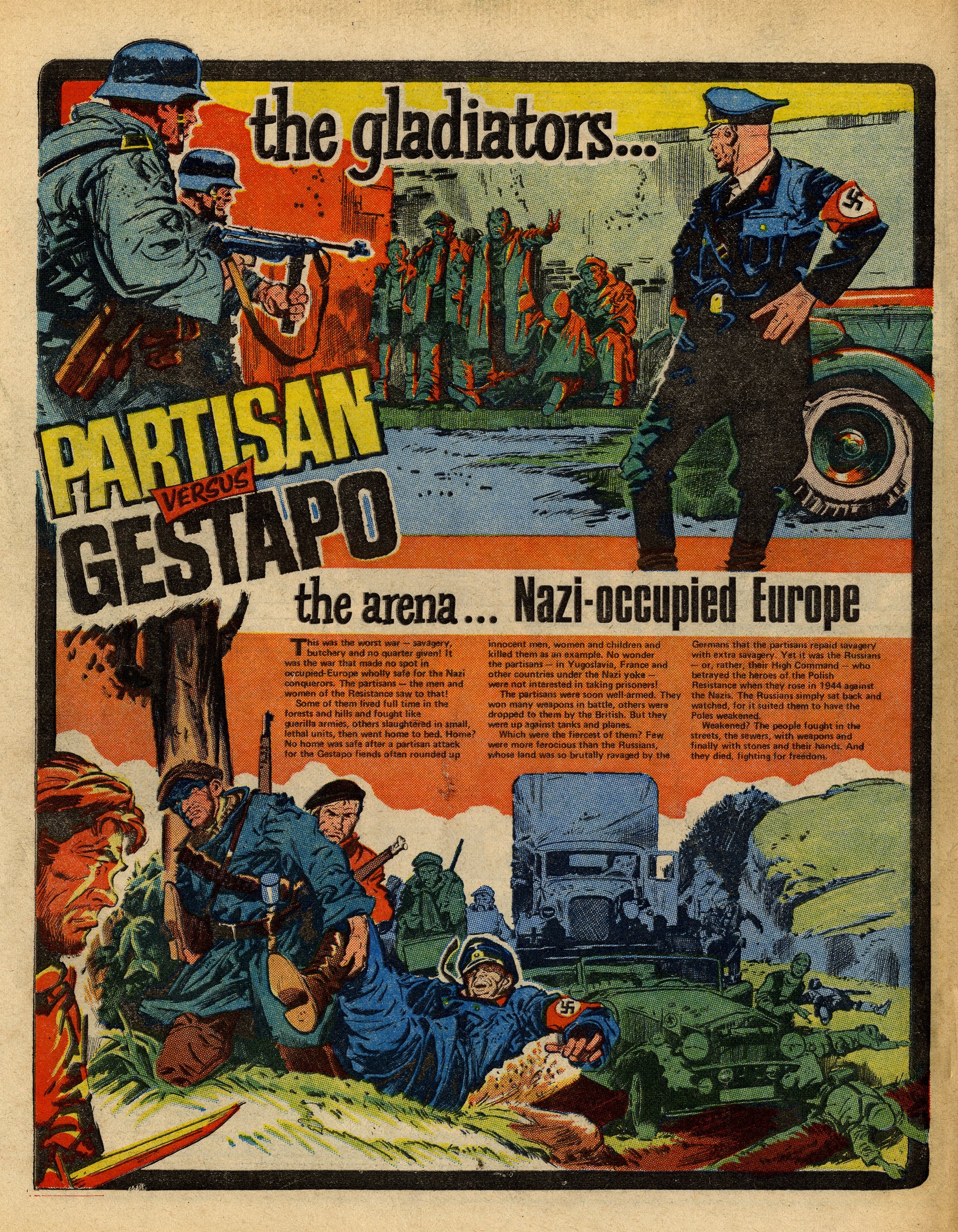 Partisan versus Gestapo: Jim Watson (artist)