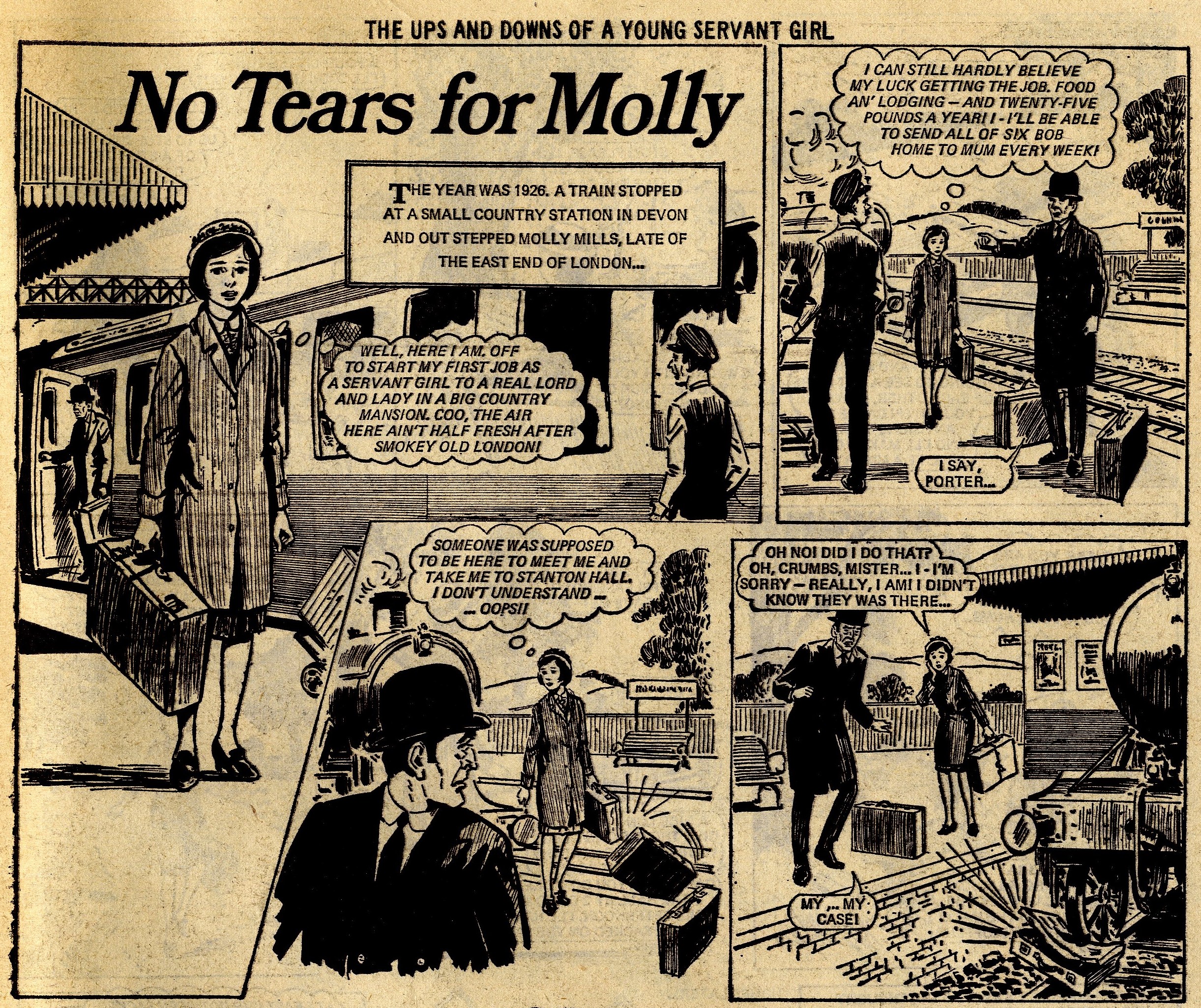 No Tears for Molly: Maureen Spurgeon (writer), Tony Thewennetti (artist)