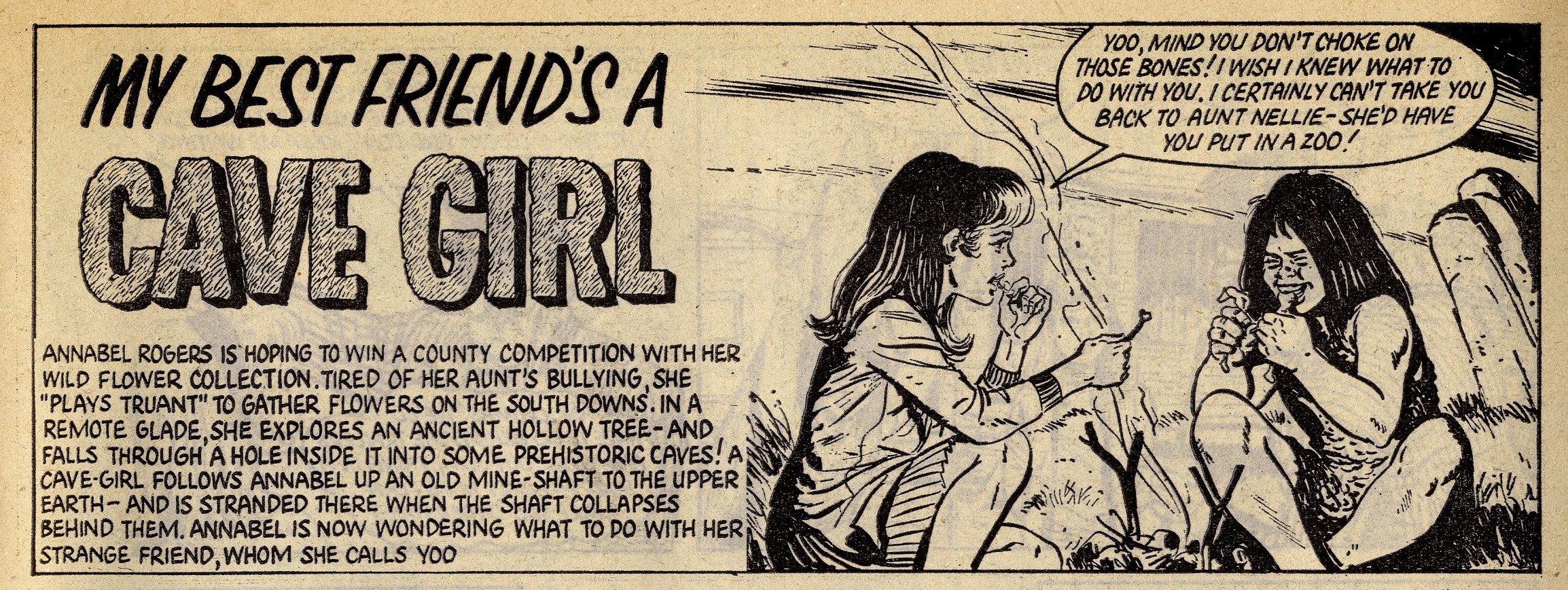 My Best Friend’s a Cave Girl: Vincente Manrique (artist)