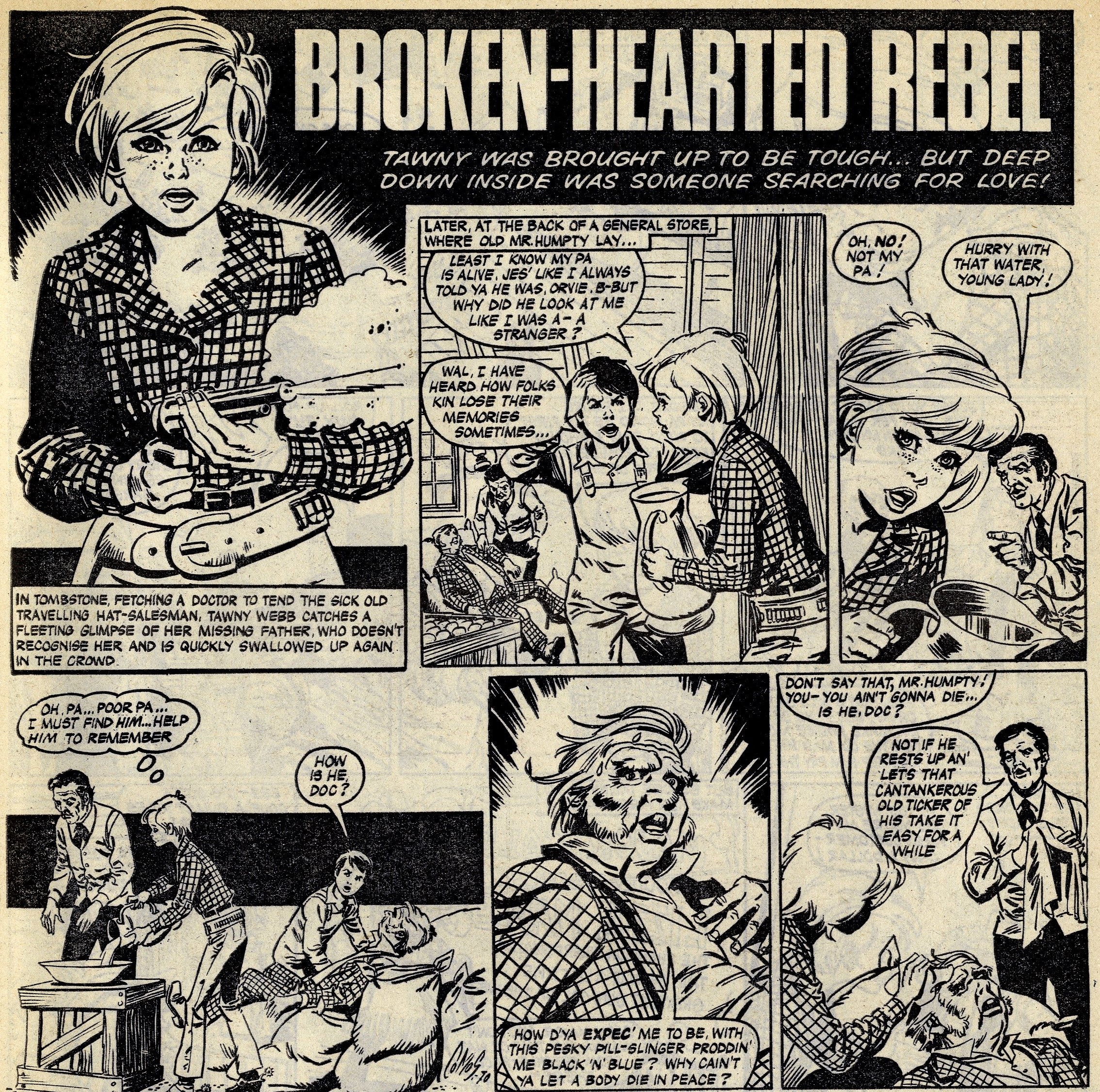 Broken-hearted Rebel: Philip Douglas (writer), Rodrigo Comos (artist)