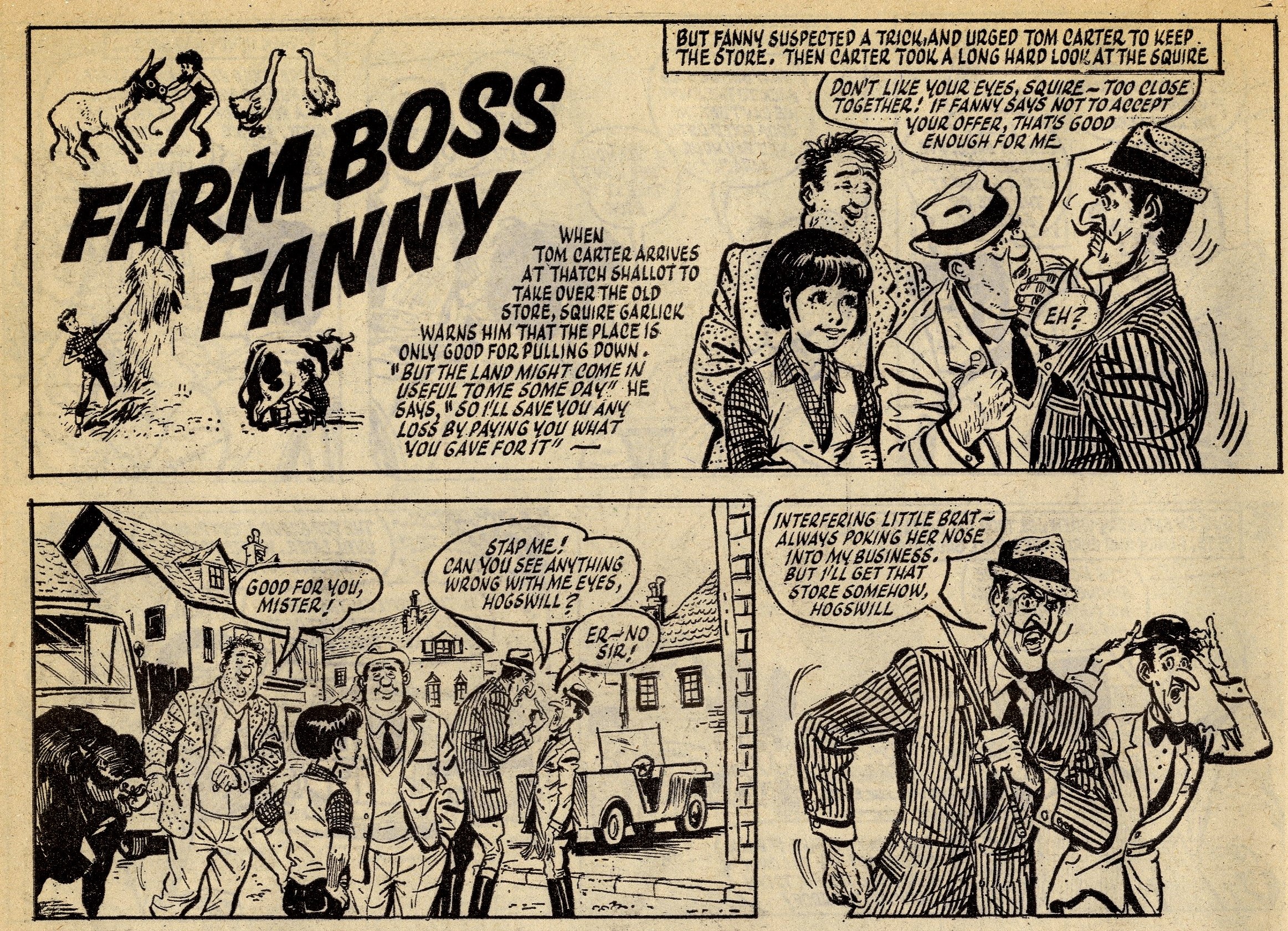 Farm Boss Fanny: artist unknown